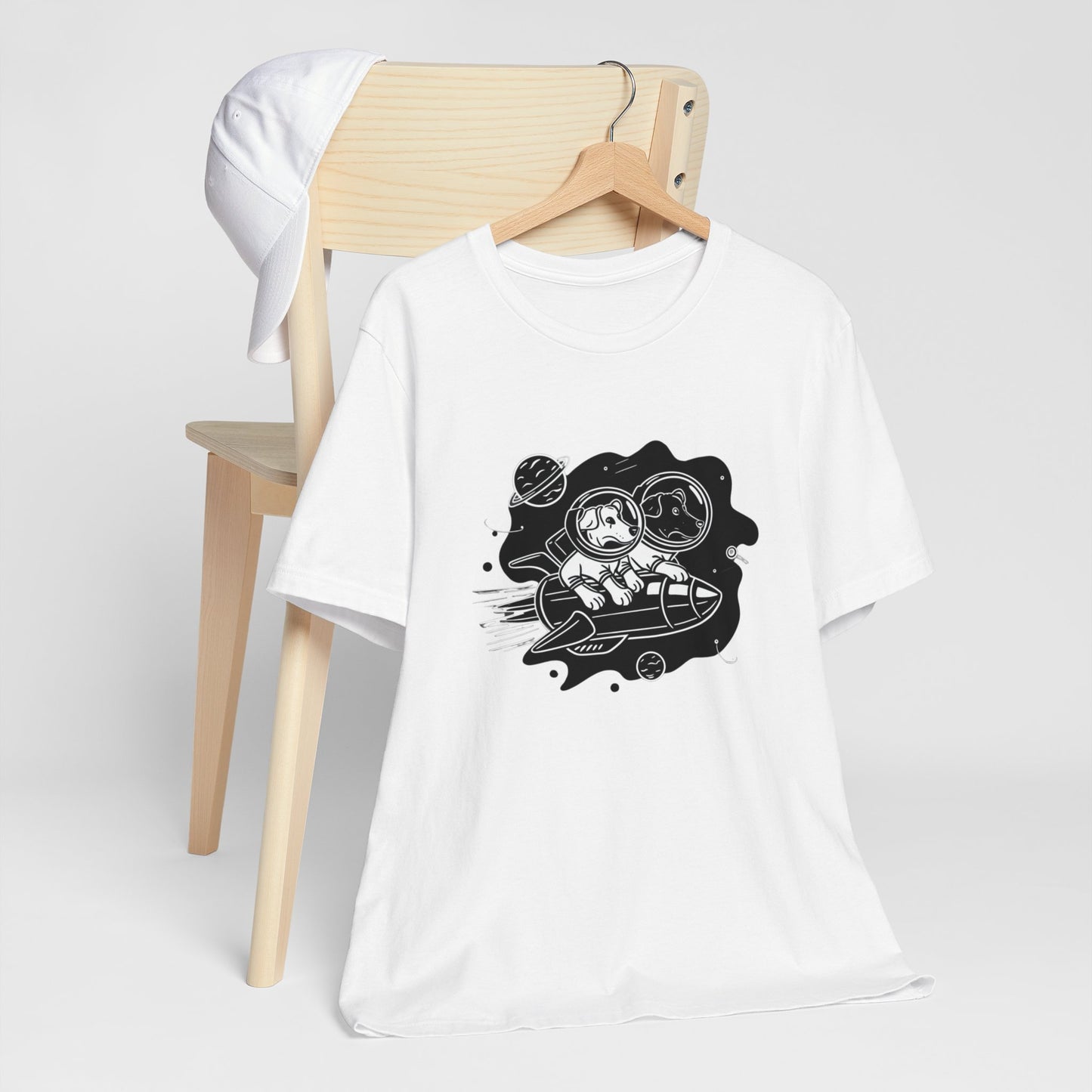 Jack Russell Terrier in Space Tee