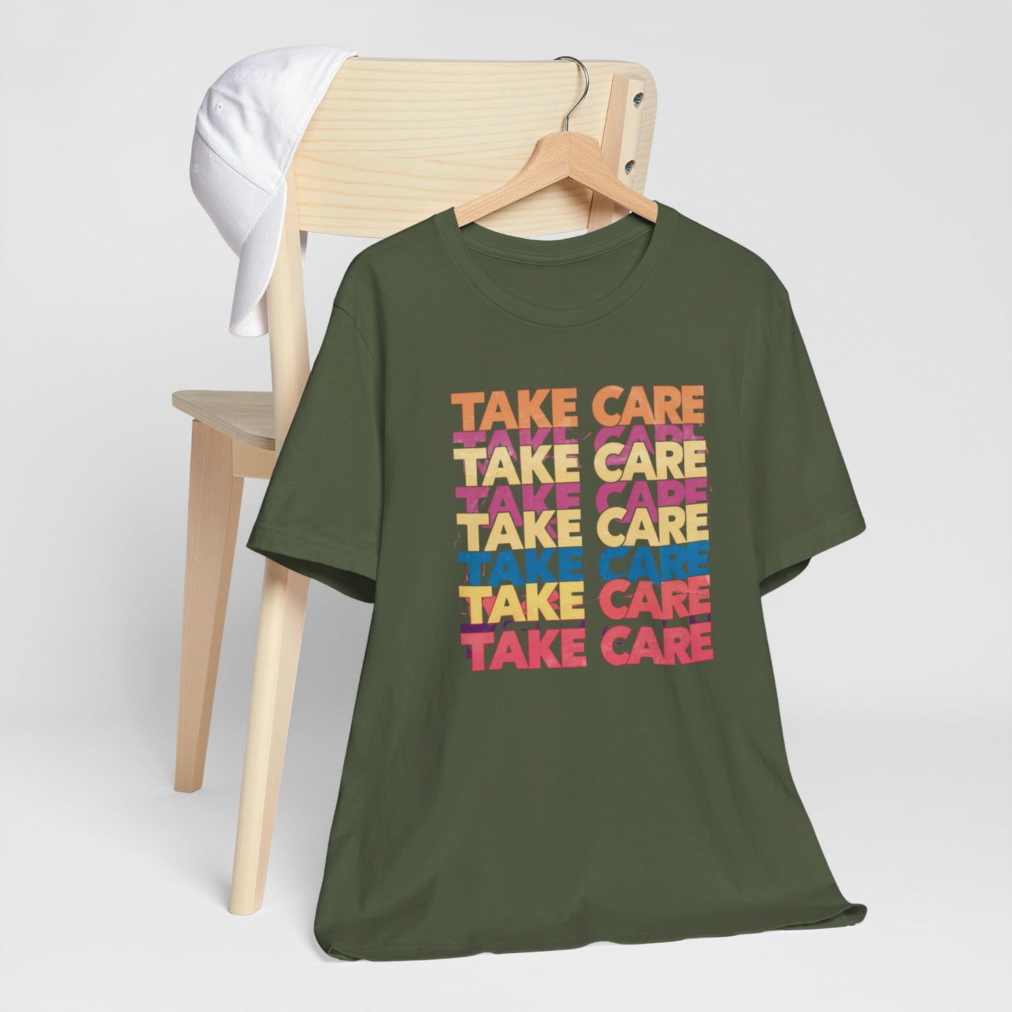Take Care 90's Retro Pop Art T-Shirt