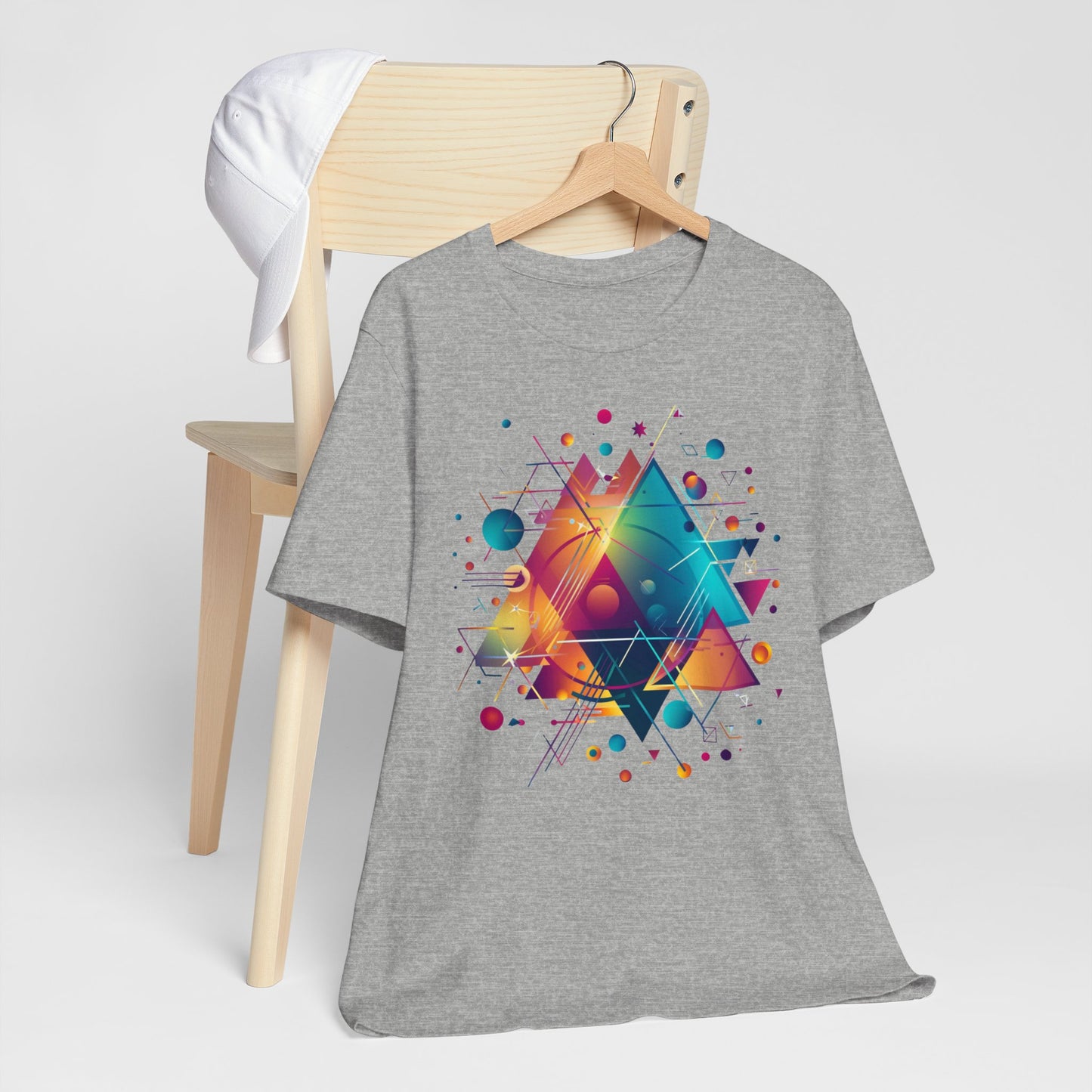 Retro Geometric Prism Tee