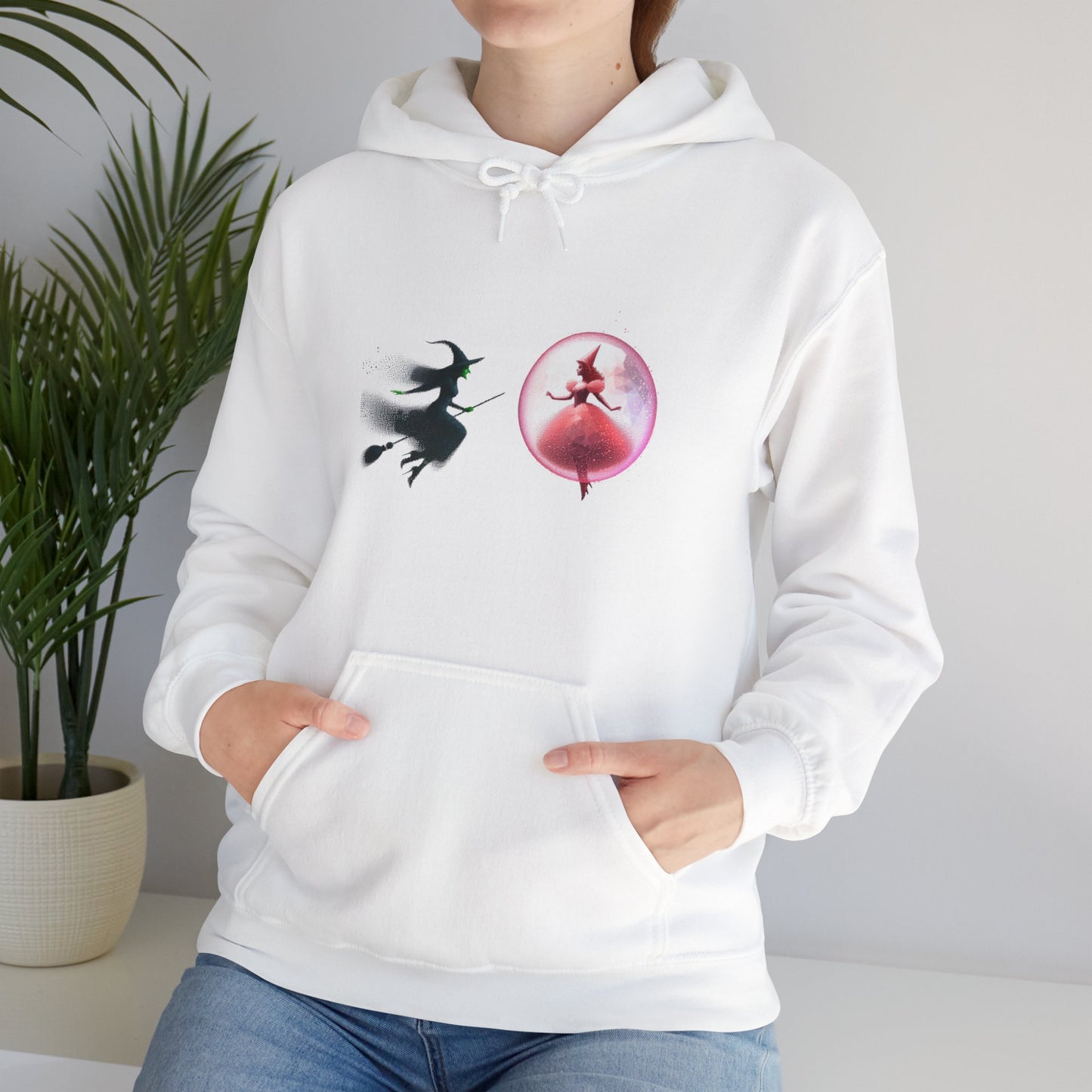 Wizard of Oz Wicked Witch vs. Glinda Hoodie