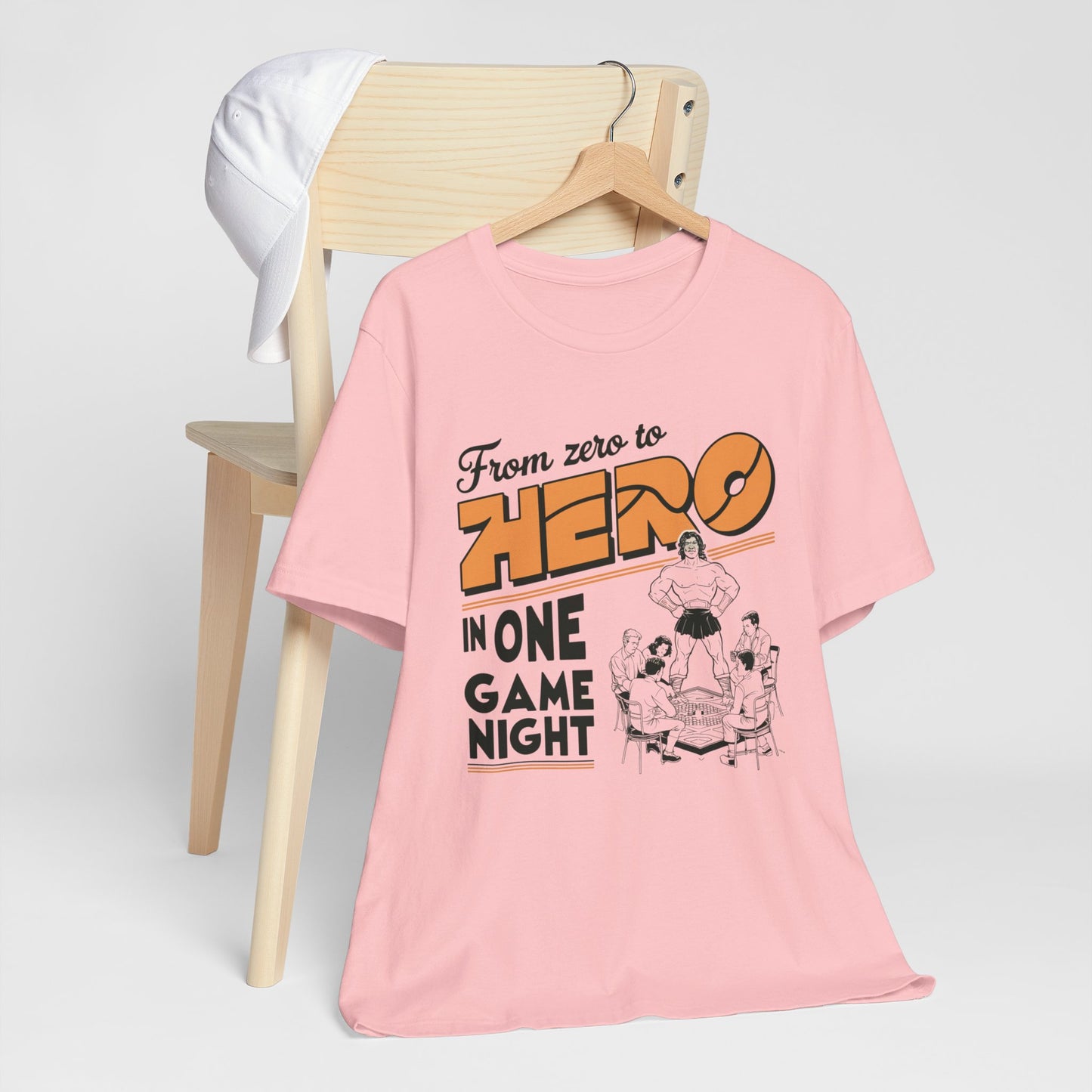 Board Game Night Zero Hero Tee