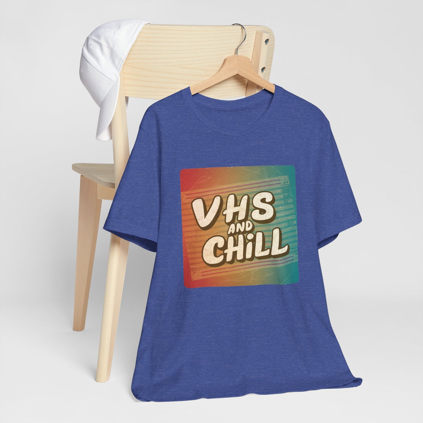 Retro VHS and Chill Colorful Tee