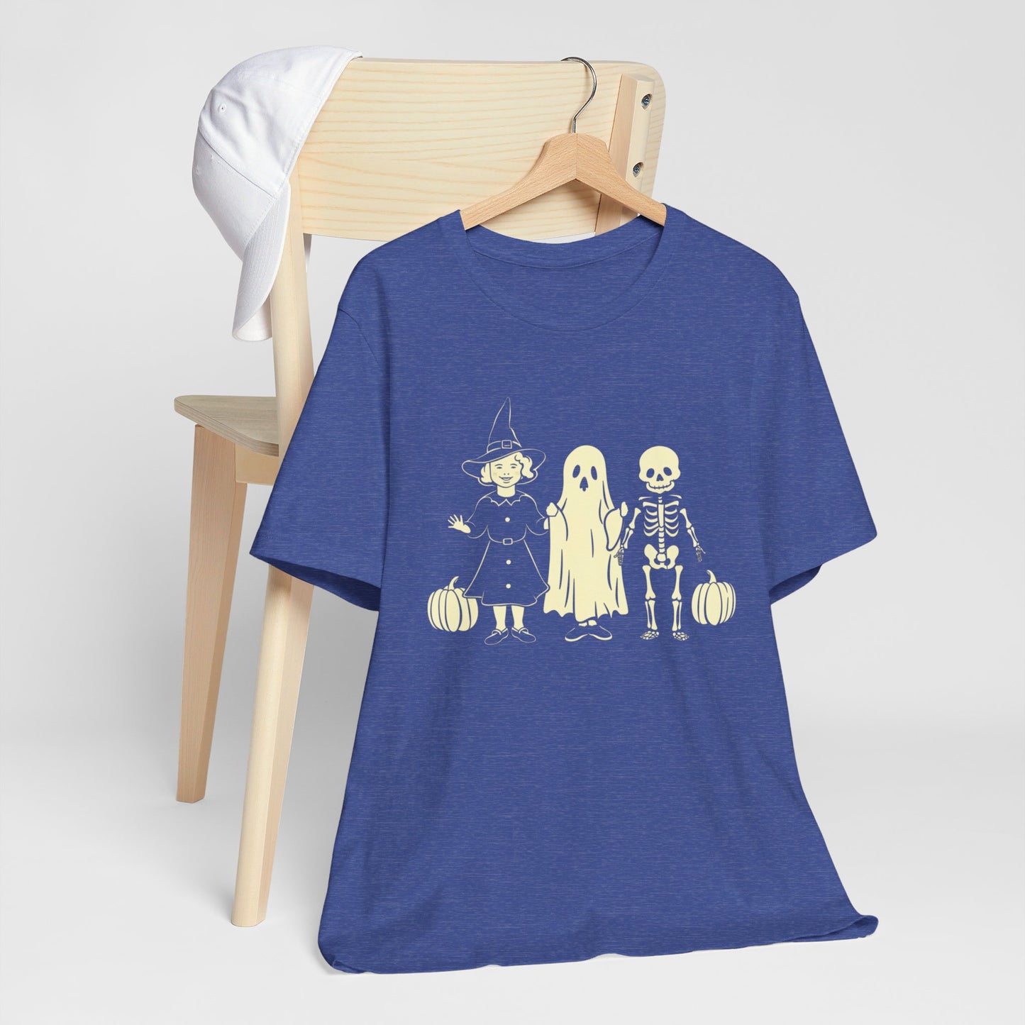 Retro Trick Or Treaters Trio Halloween Tee