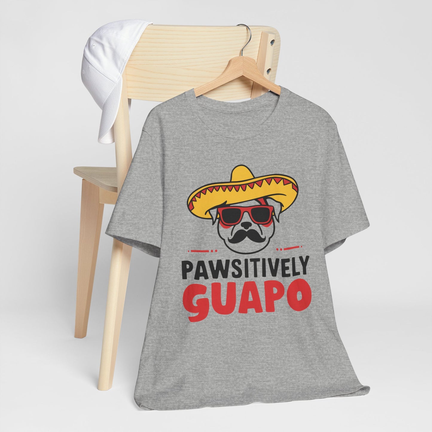 Pawsitively Guapo Dog Humor Tee