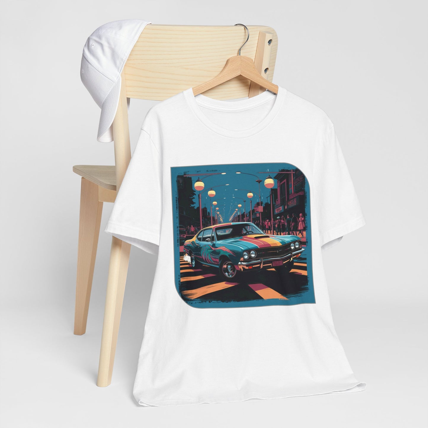 Retro Car Classic Street Light Tee