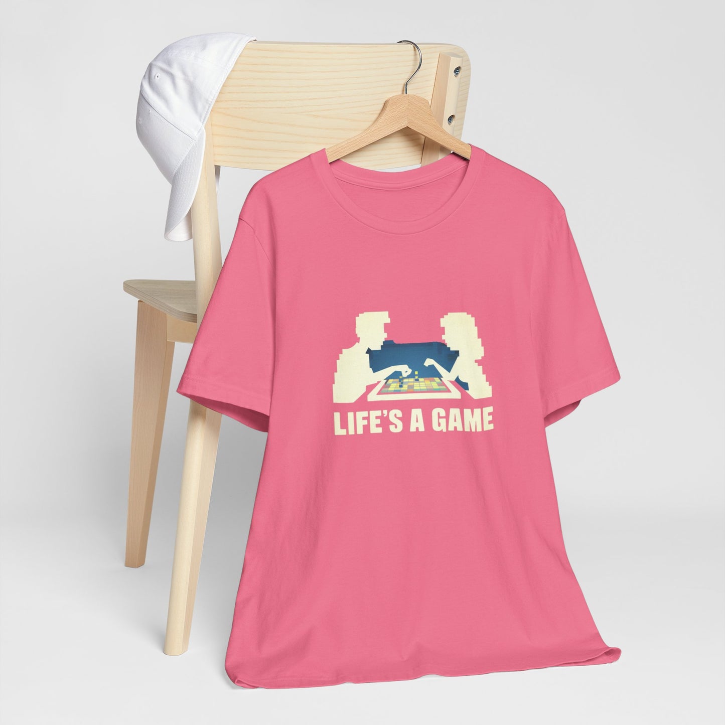 Life's A Game Retro Players Tee