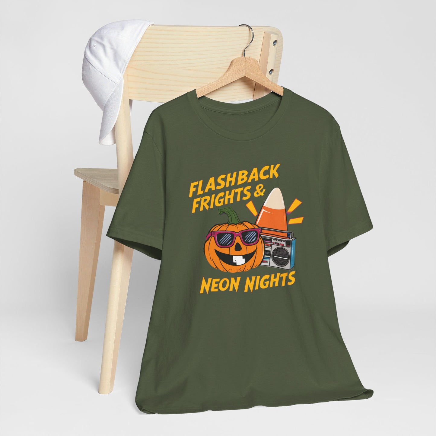 Flashback Frights and Neon Nights Tee