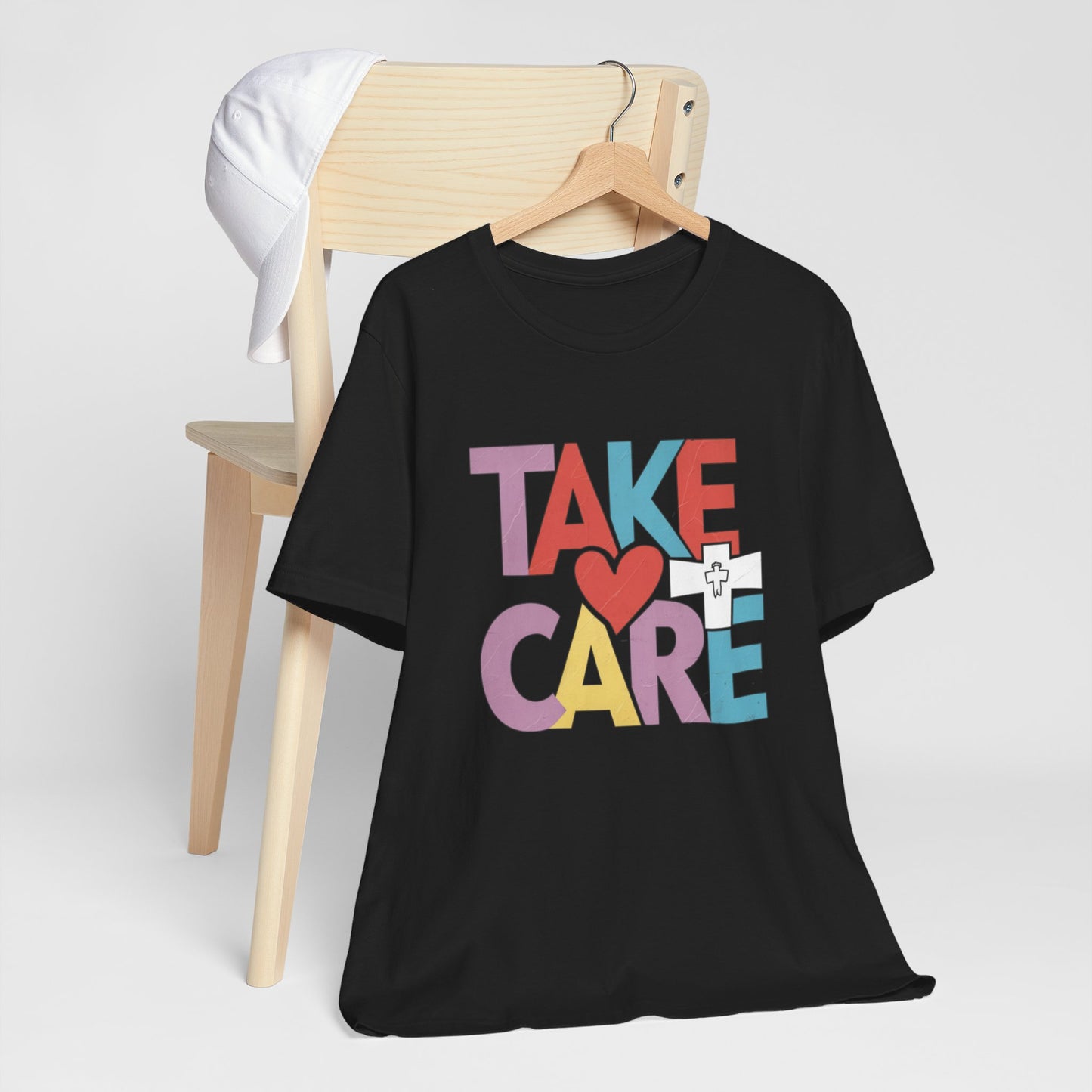 Take Care 90's Pop Art Empathy T-Shirt