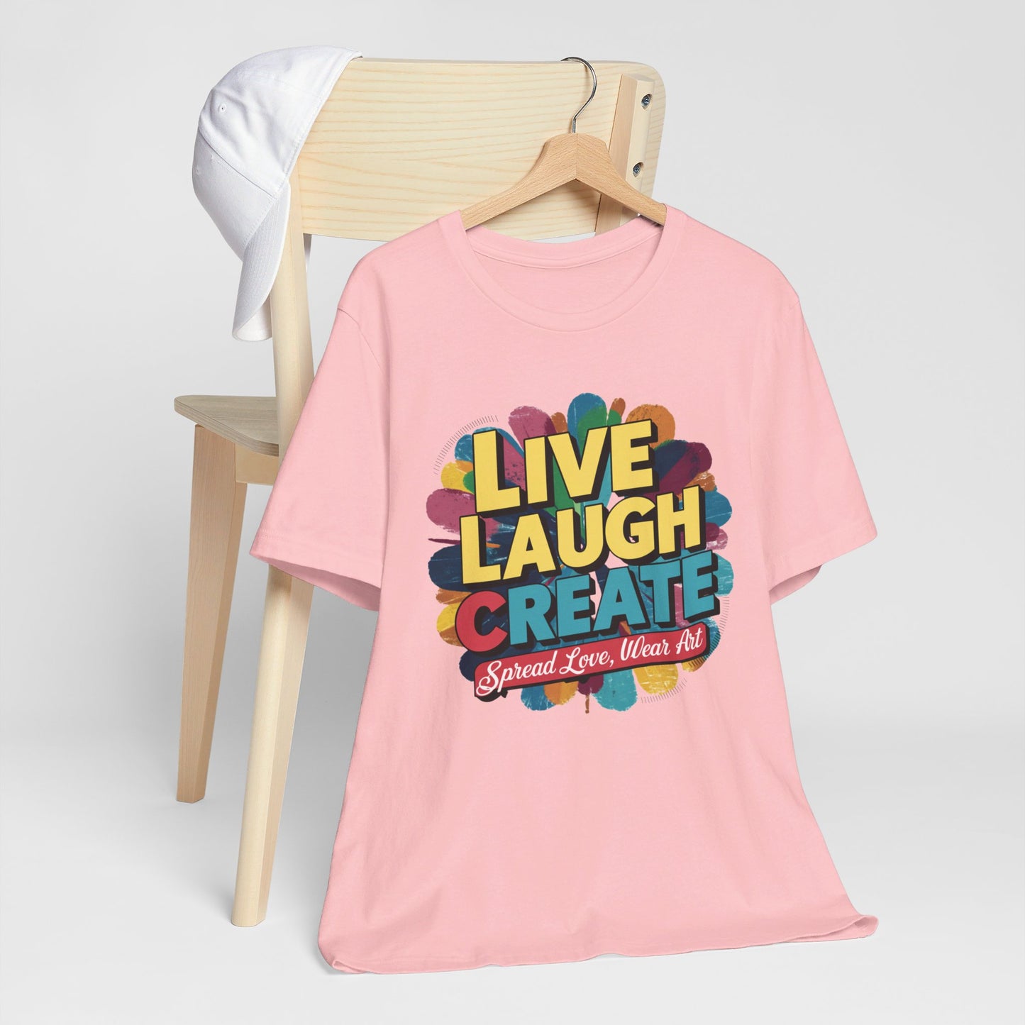 Live Laugh Create Pop Tee