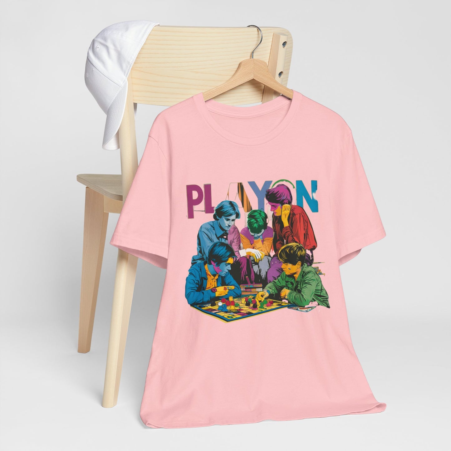 Pop Art Game Night Retro Tee