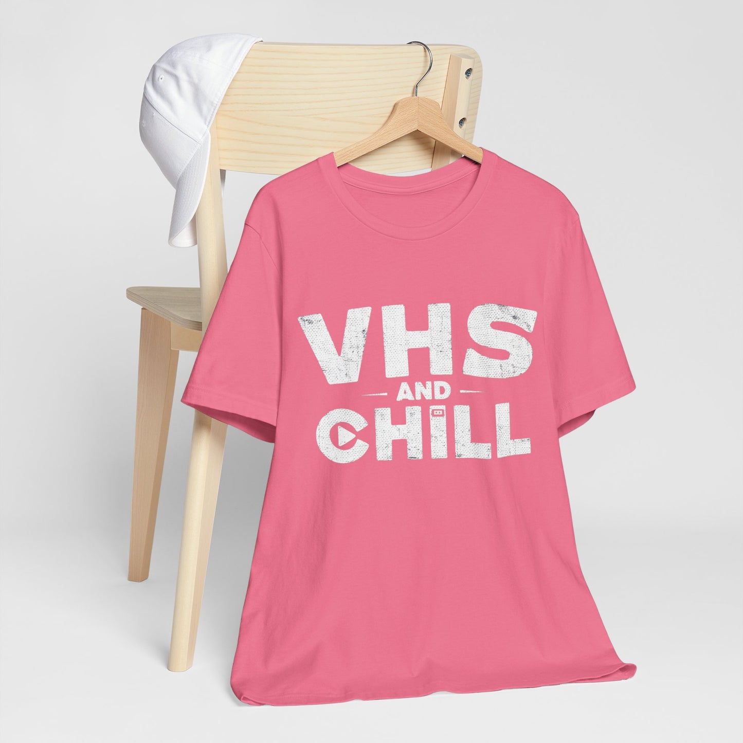 Retro VHS and Chill Humor Tee