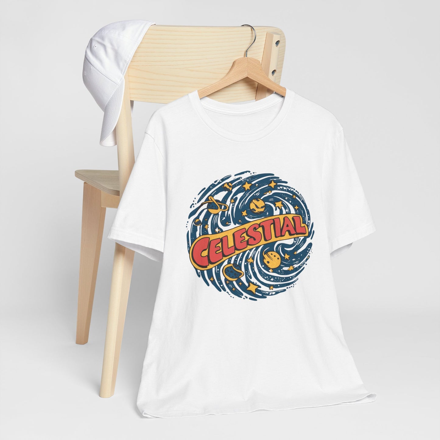 Celestial Retro Colorful Pop Art Tee
