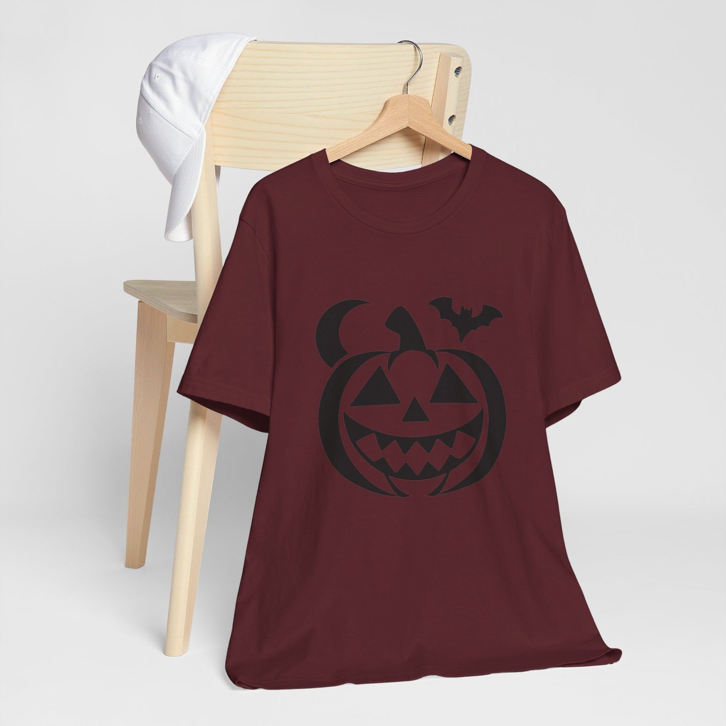 Retro Pumpkin Smile Halloween Tee