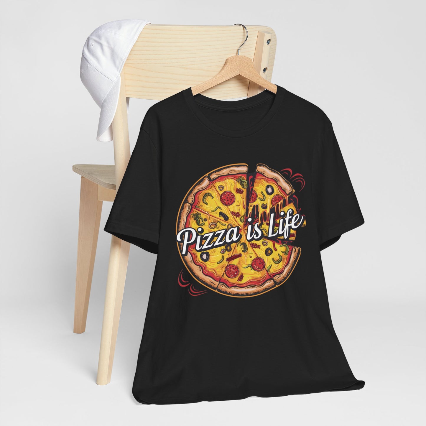 Retro Pizza is Life Tee