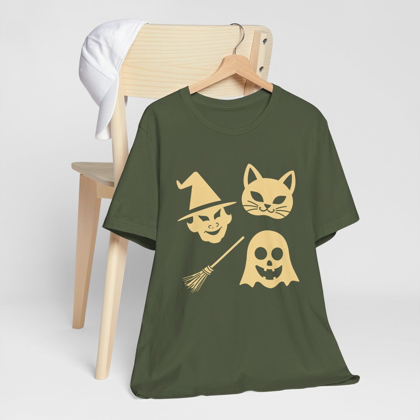 Retro Halloween Masks Tee