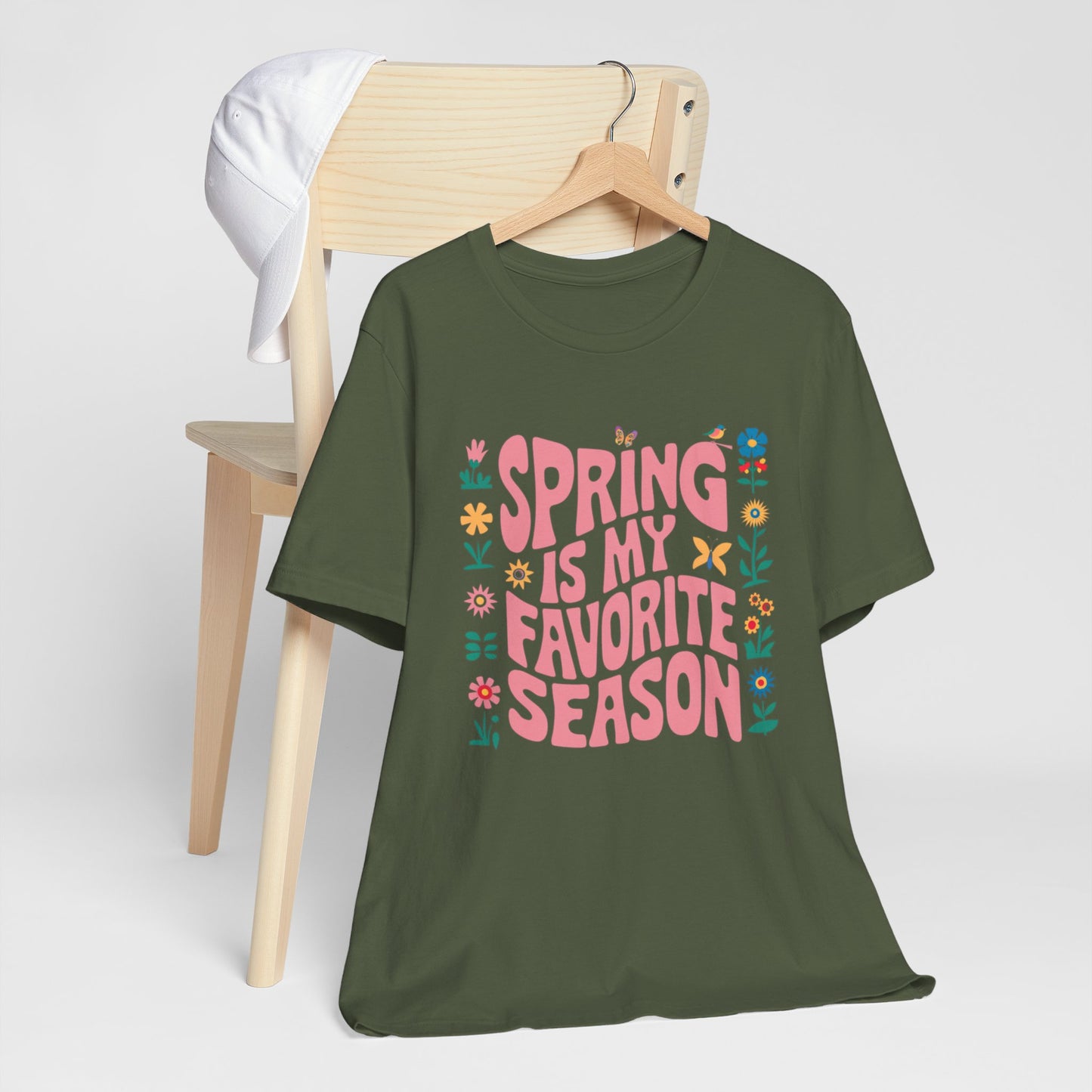 Spring is my Favorite Season Groovy Tee