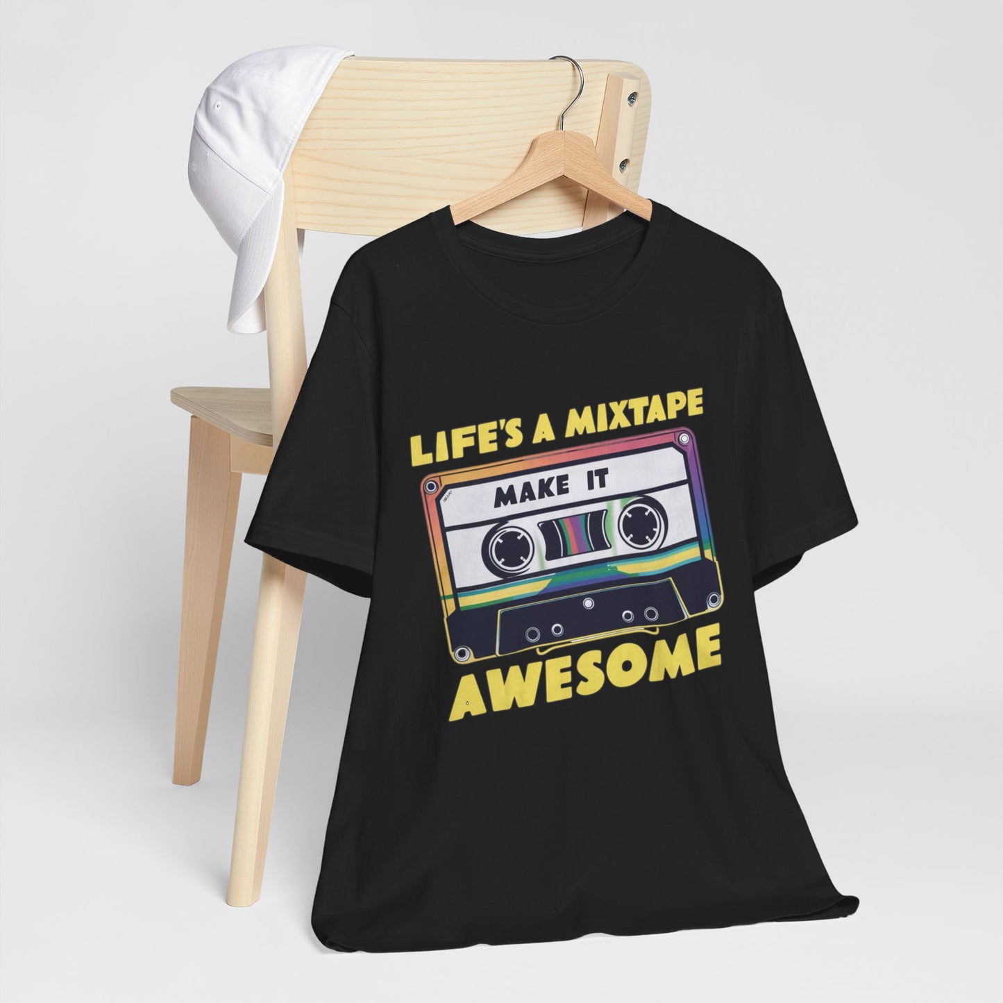 Retro Life is a Mixtape Tee