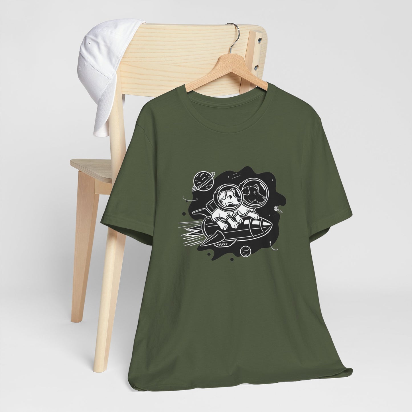Jack Russell Terrier in Space Tee