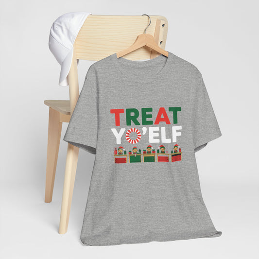 Treat Yo' Elf Christmas Tee