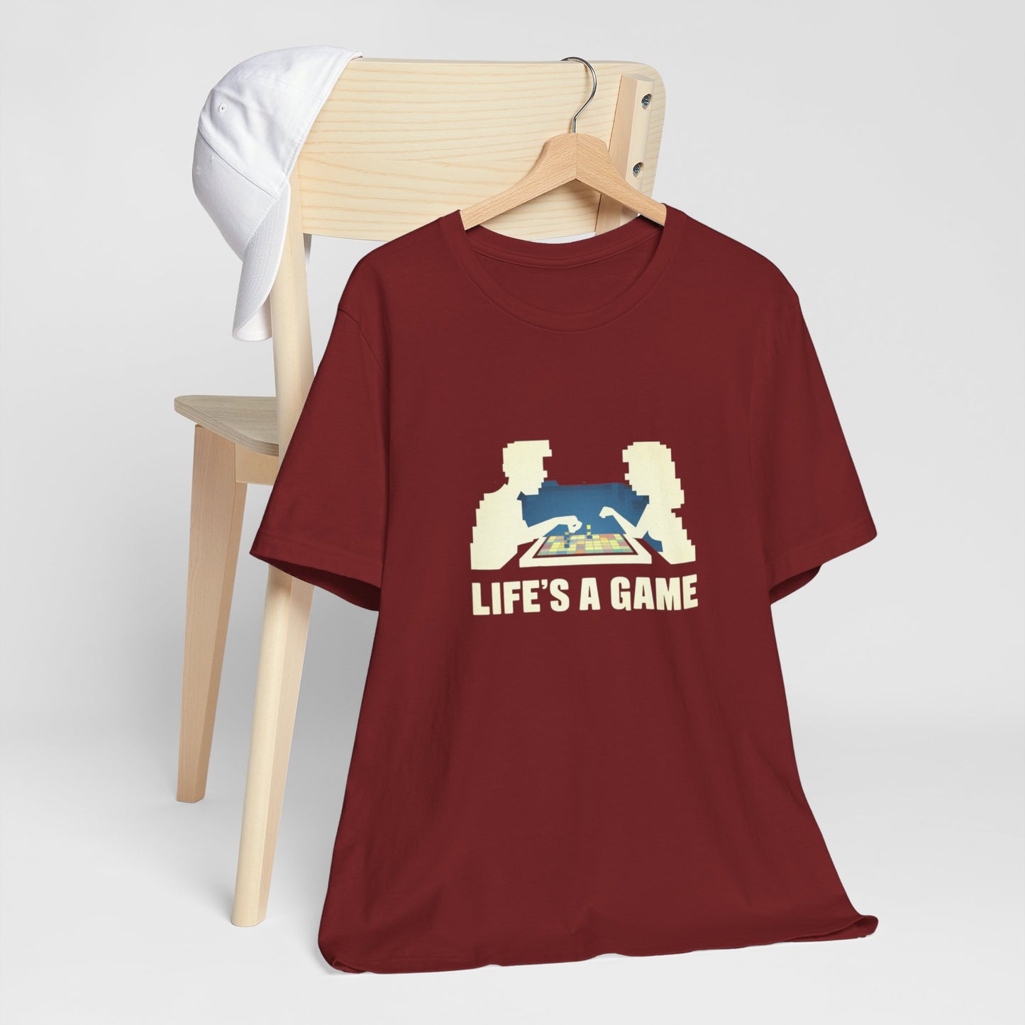 Life's A Game Retro Players Tee