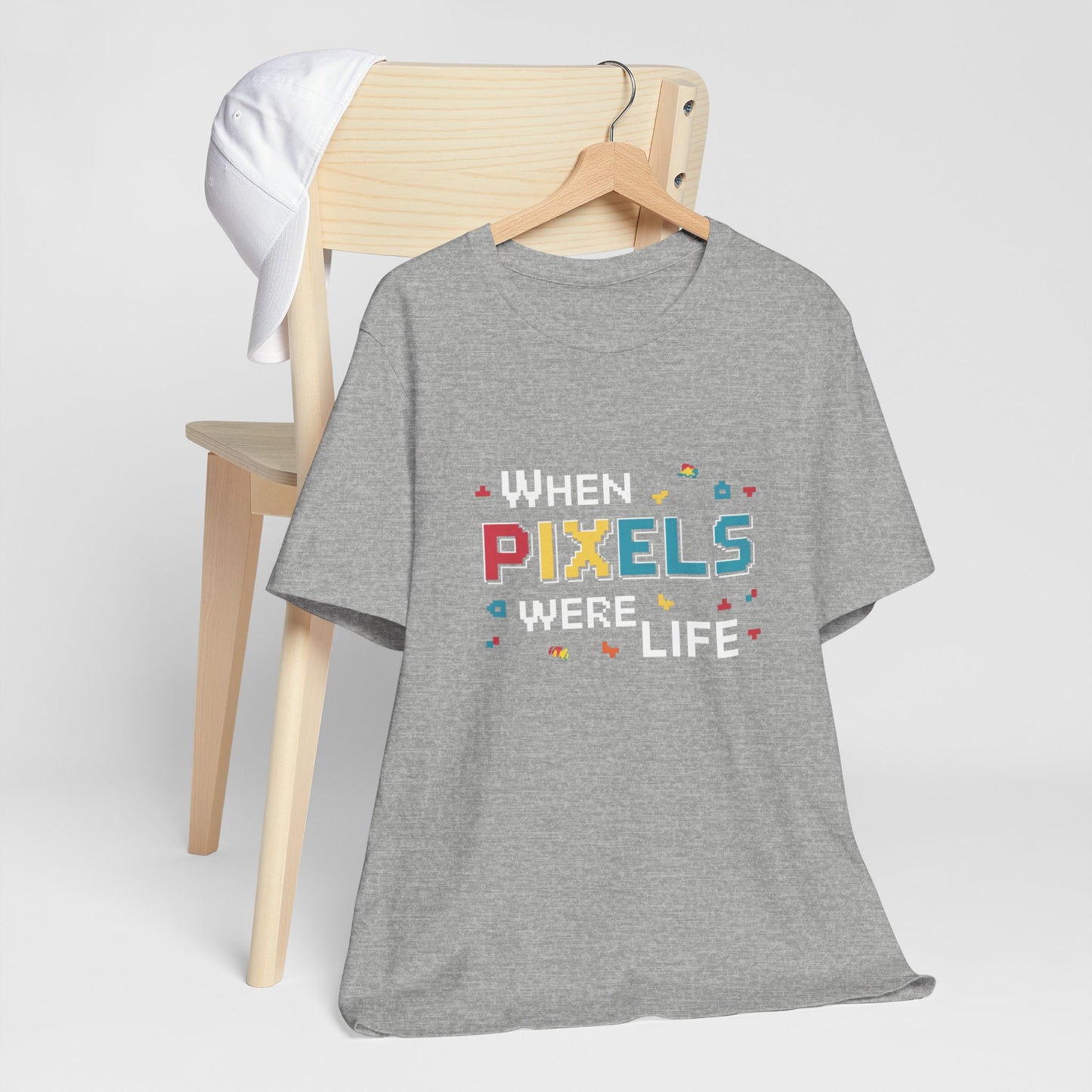 When Pixels Were Life 80s Tee