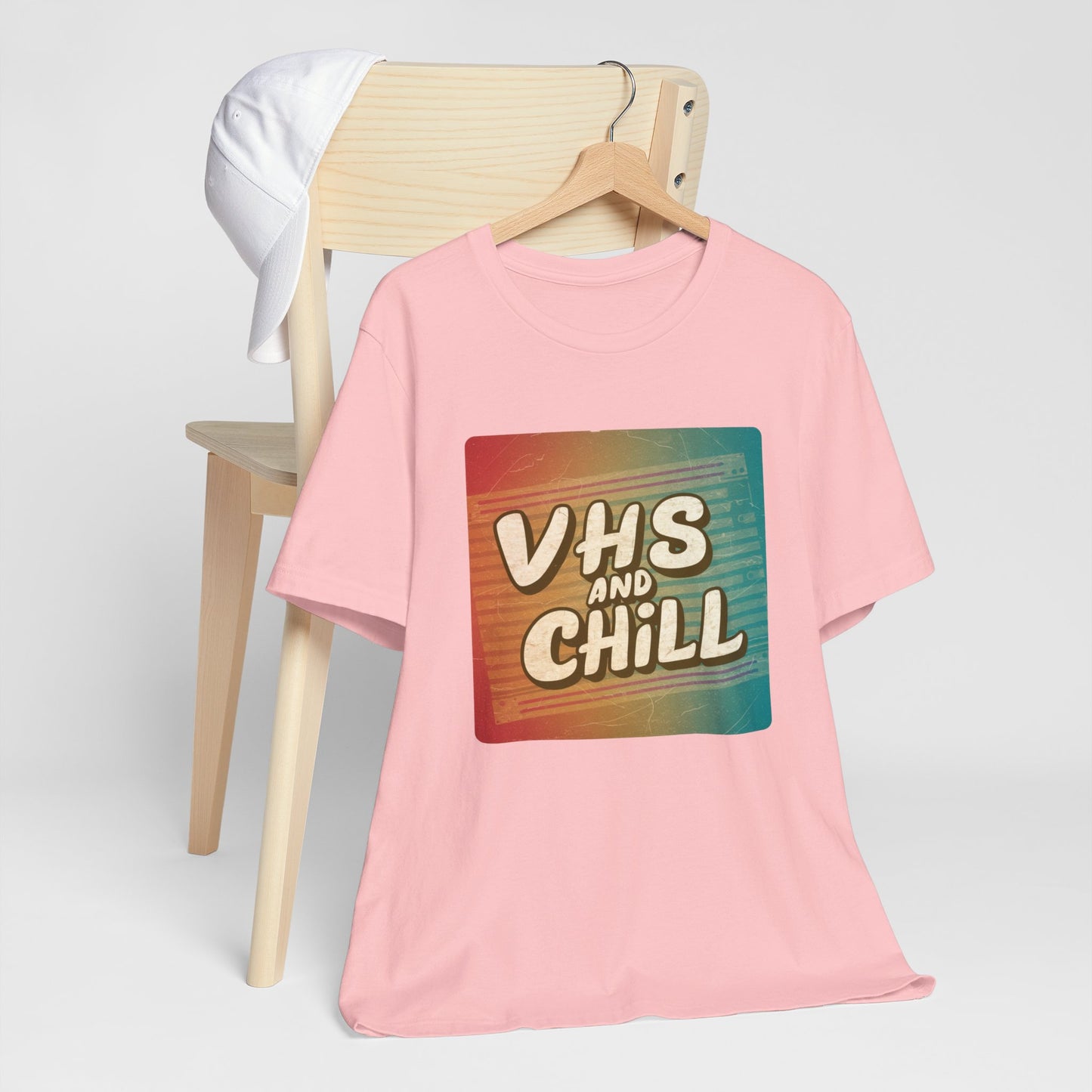 Retro VHS and Chill Colorful Tee