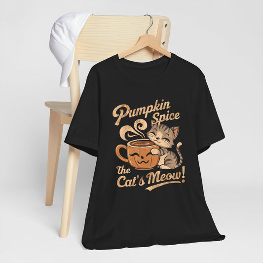 Pumpkin Spice The Cat's Meow Tee