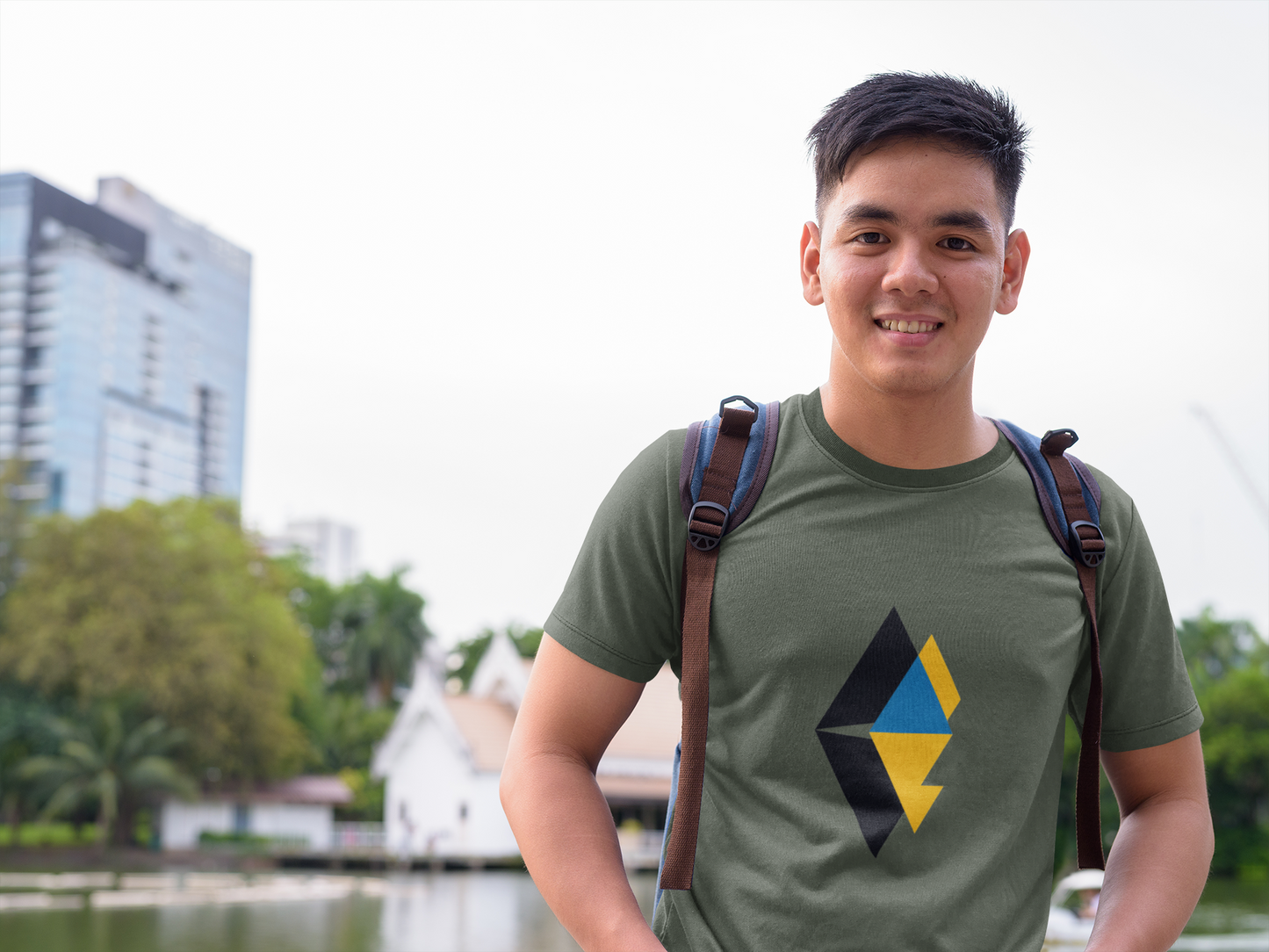 Retro Diamond Shape Tee