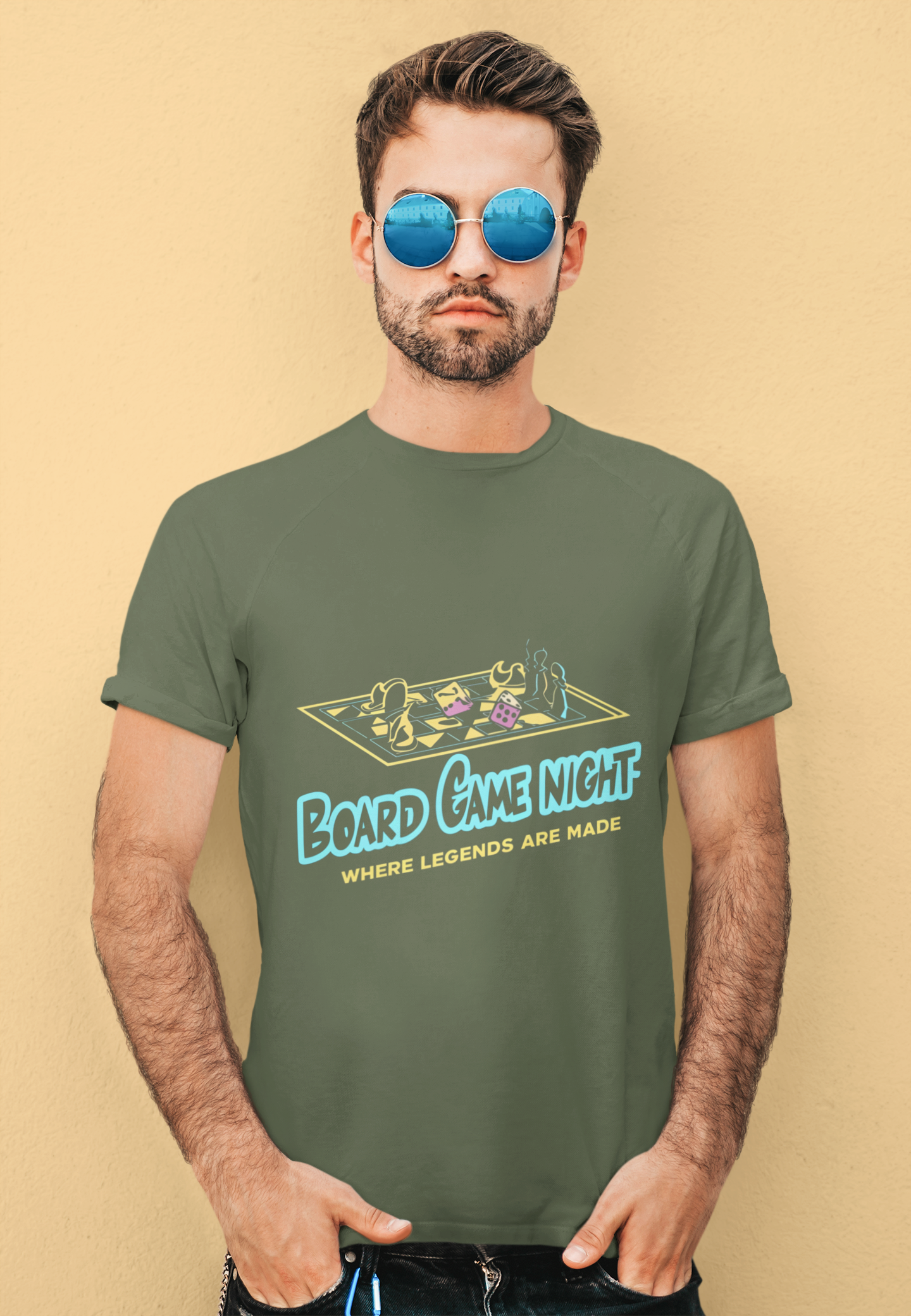 Retro Tabletop Legends Game Night T-Shirt