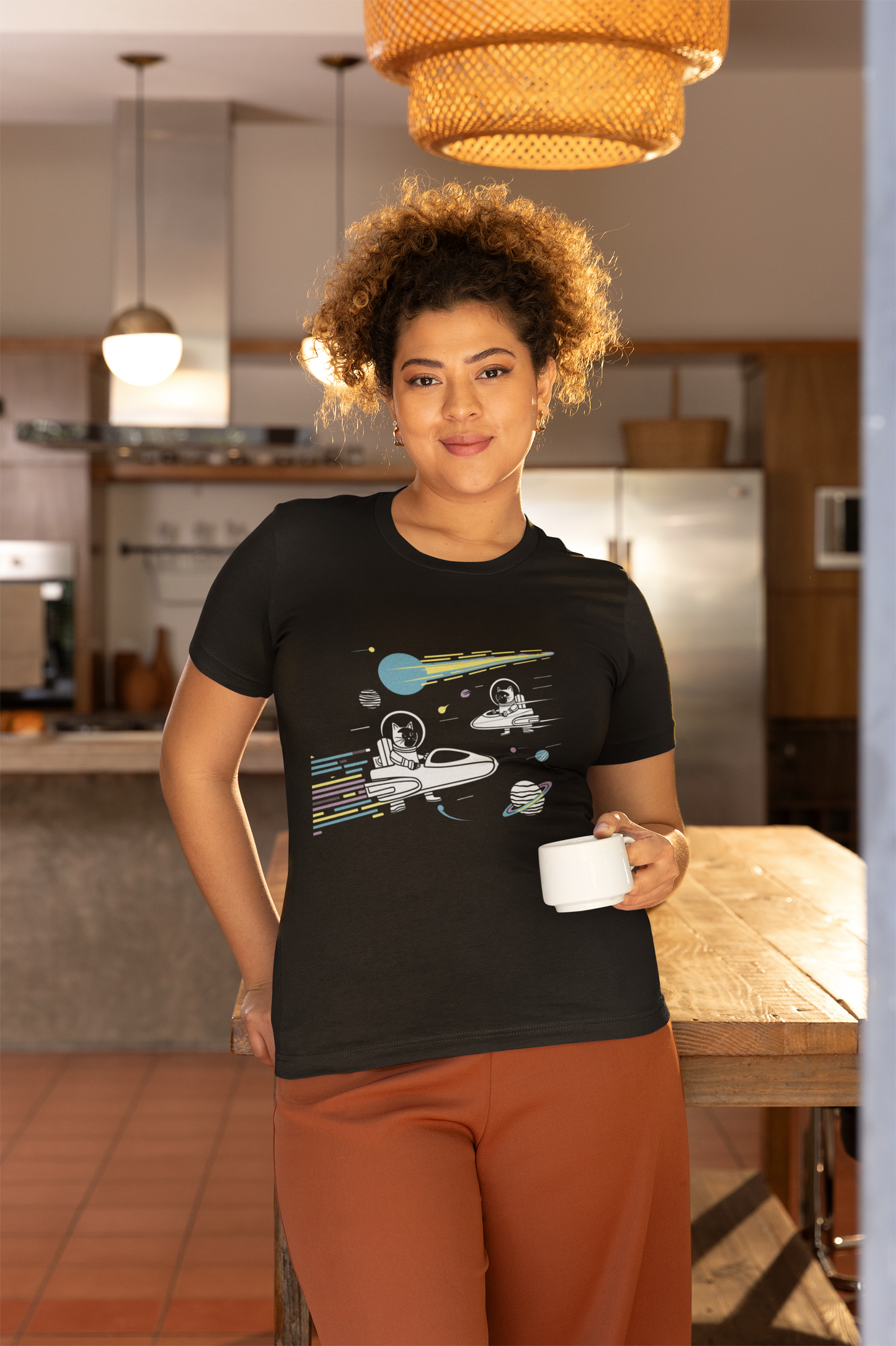 Catstronauts in Space Tee