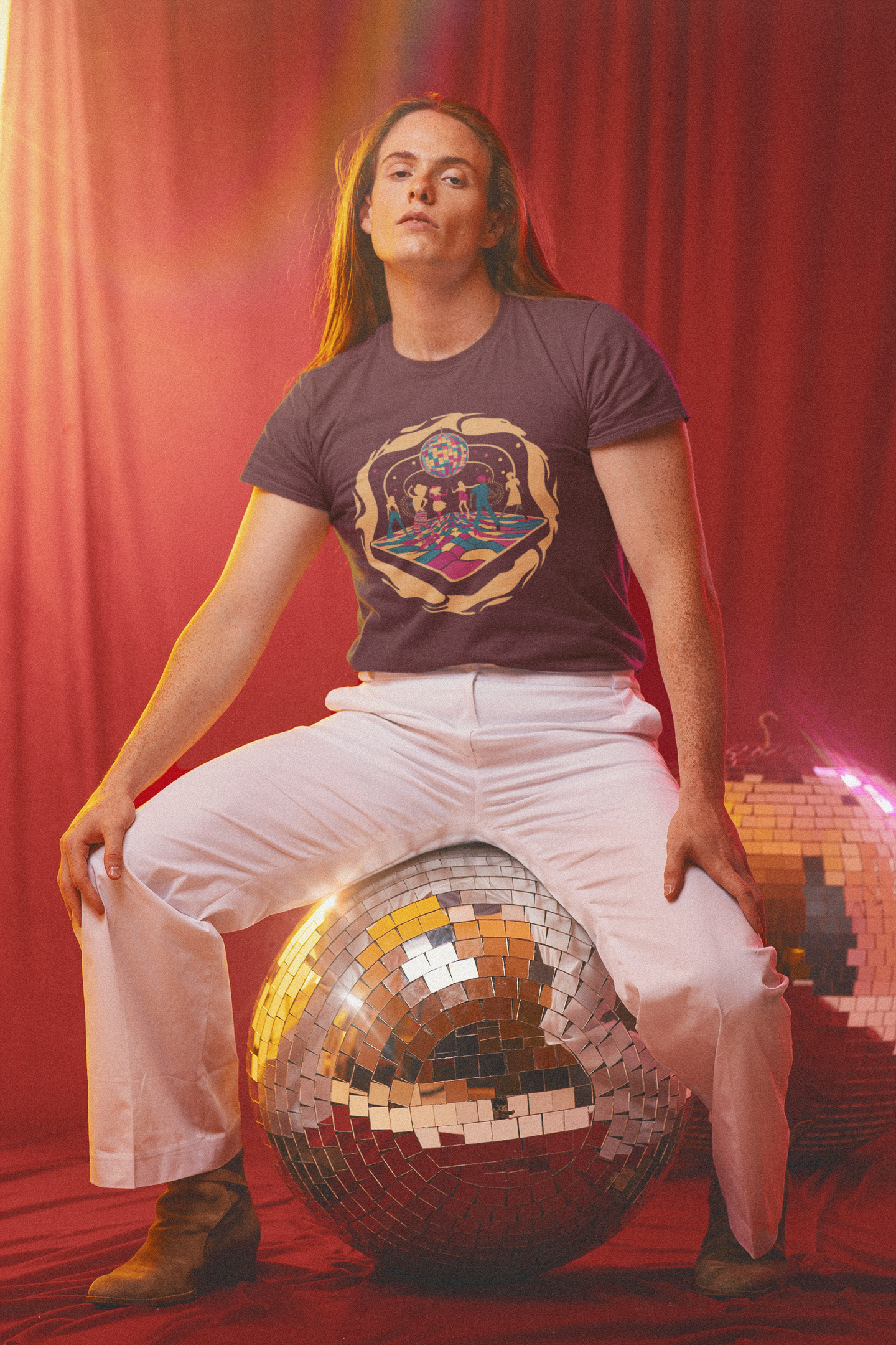 Disco Retro Dancefloor Tee