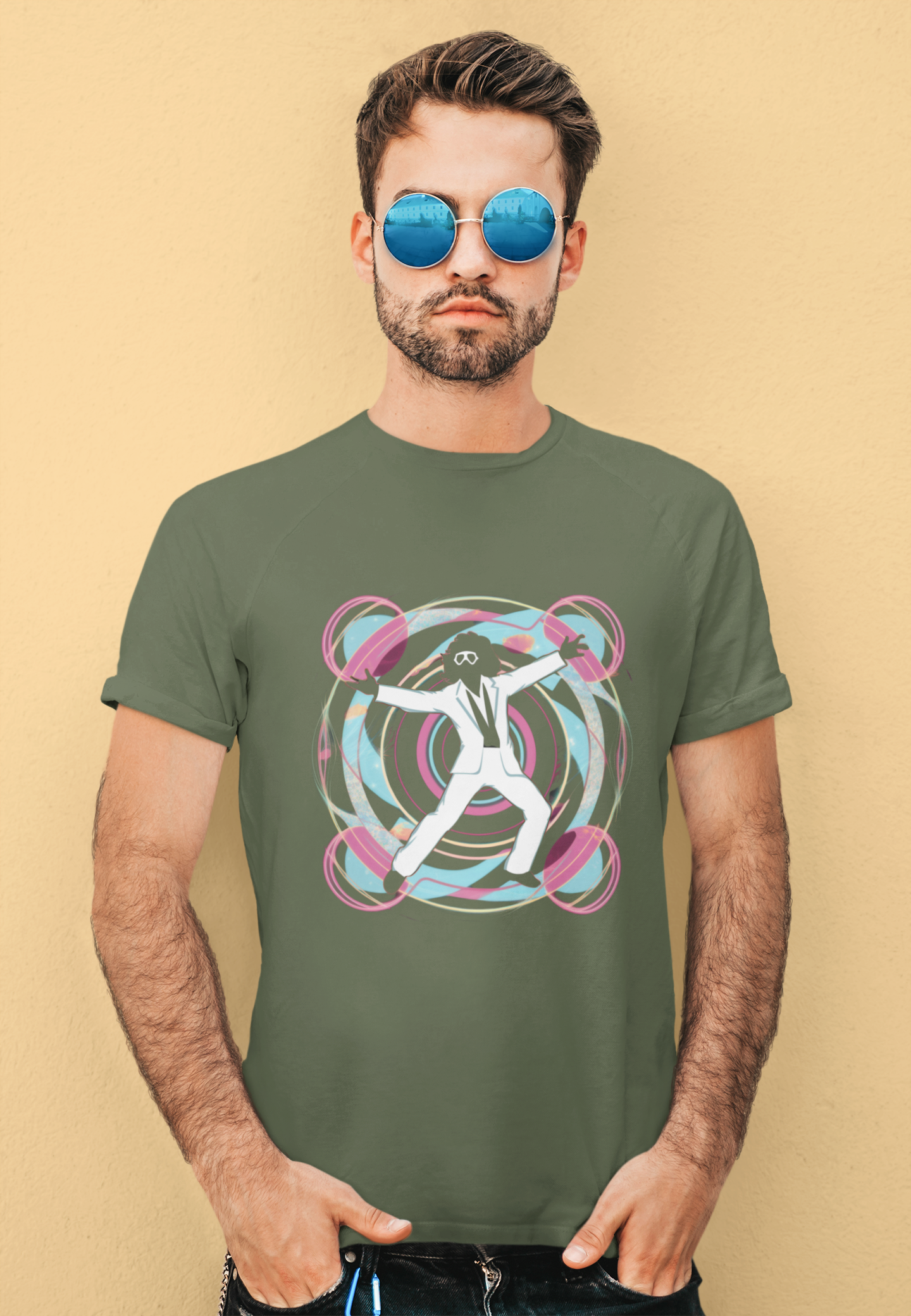 Retro Disco Dude Tee