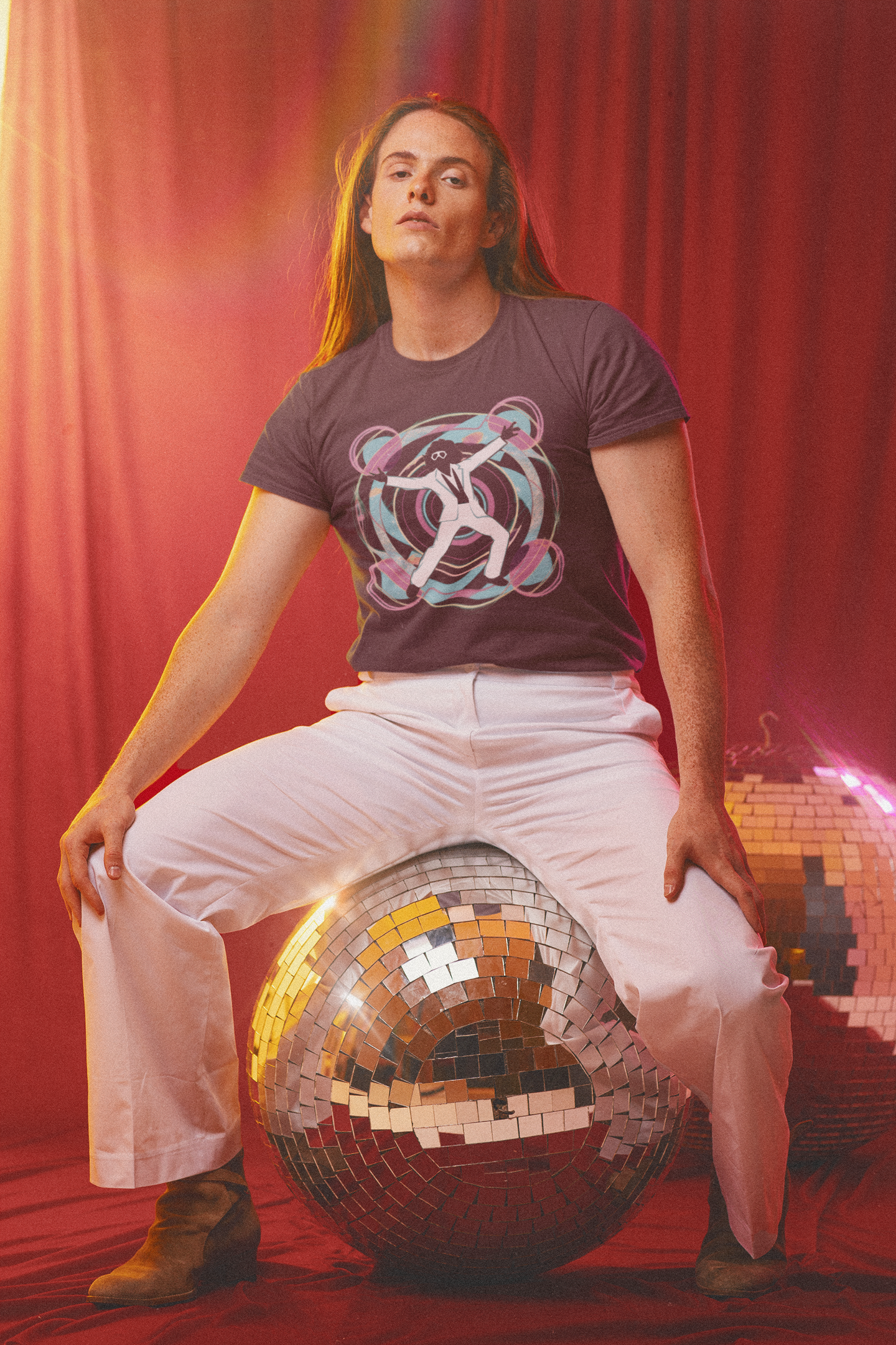 Retro Disco Dude Tee