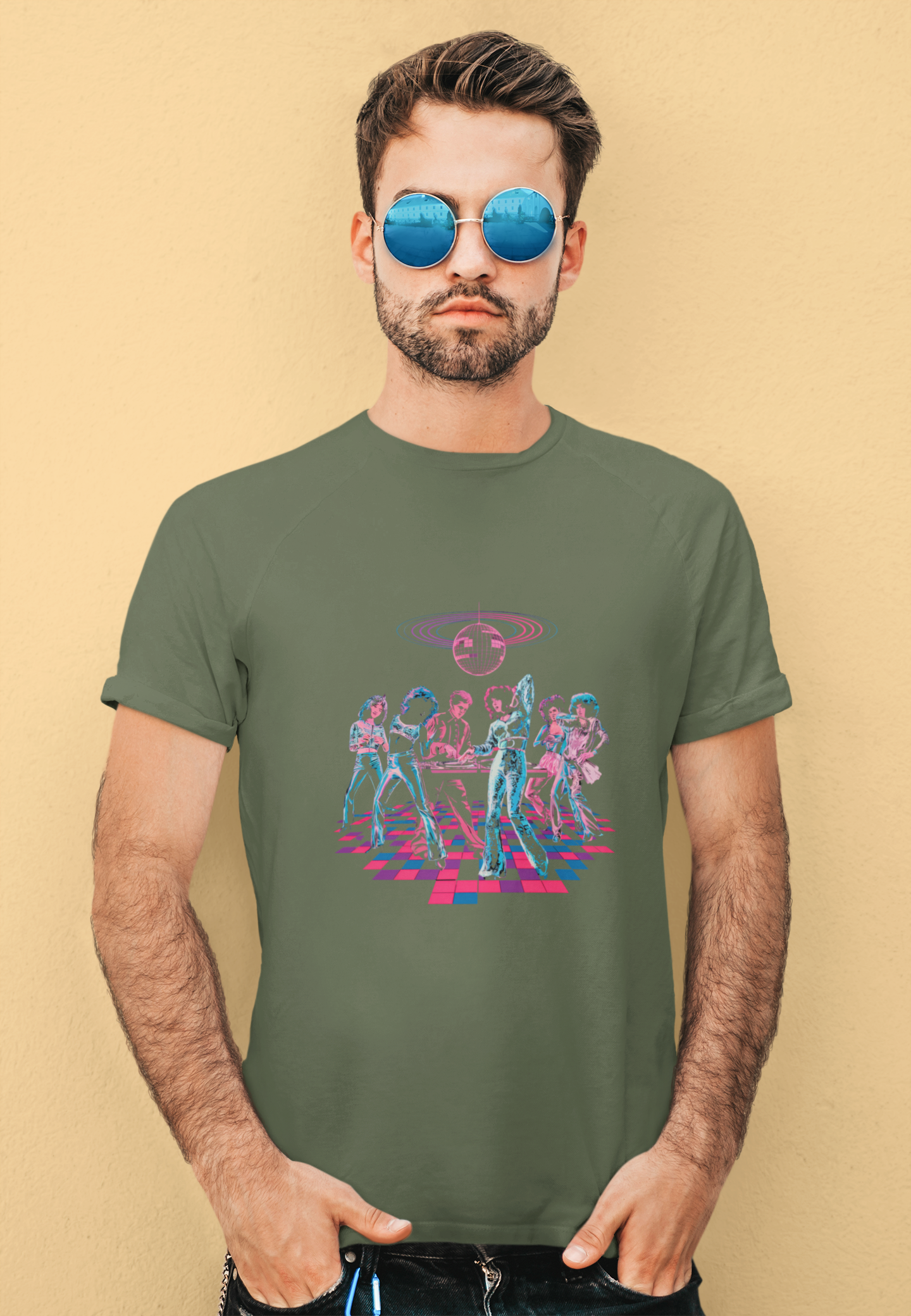 Retro Disco Pop Art Dance Tee