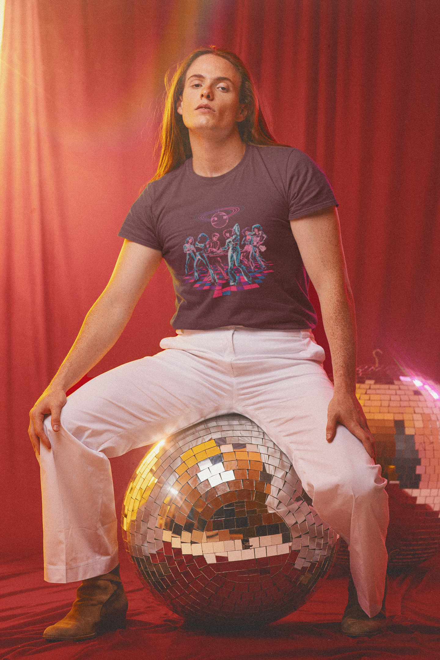 Retro Disco Pop Art Dance Tee