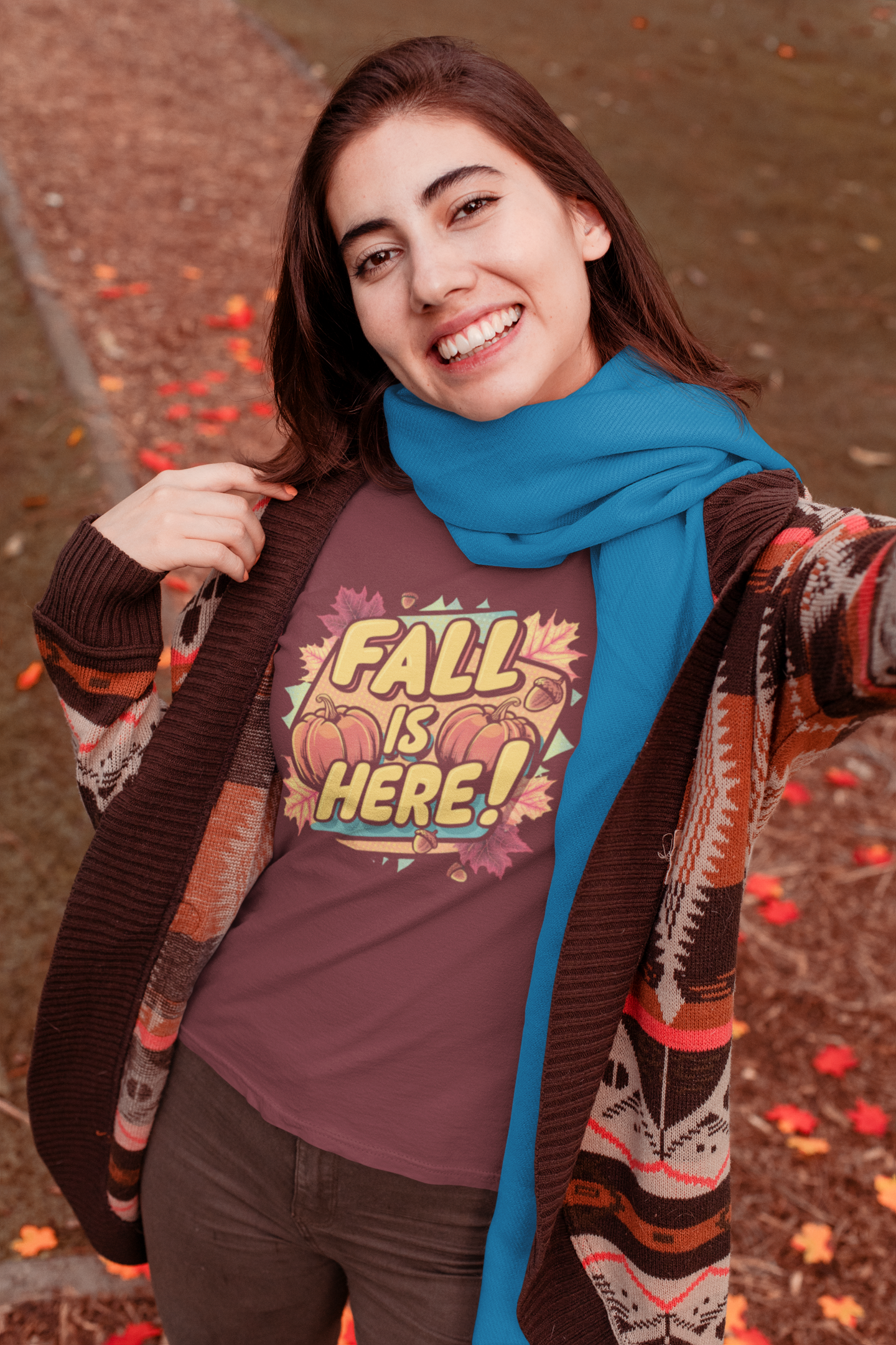 Retro Fall is Here Pop Art Tee