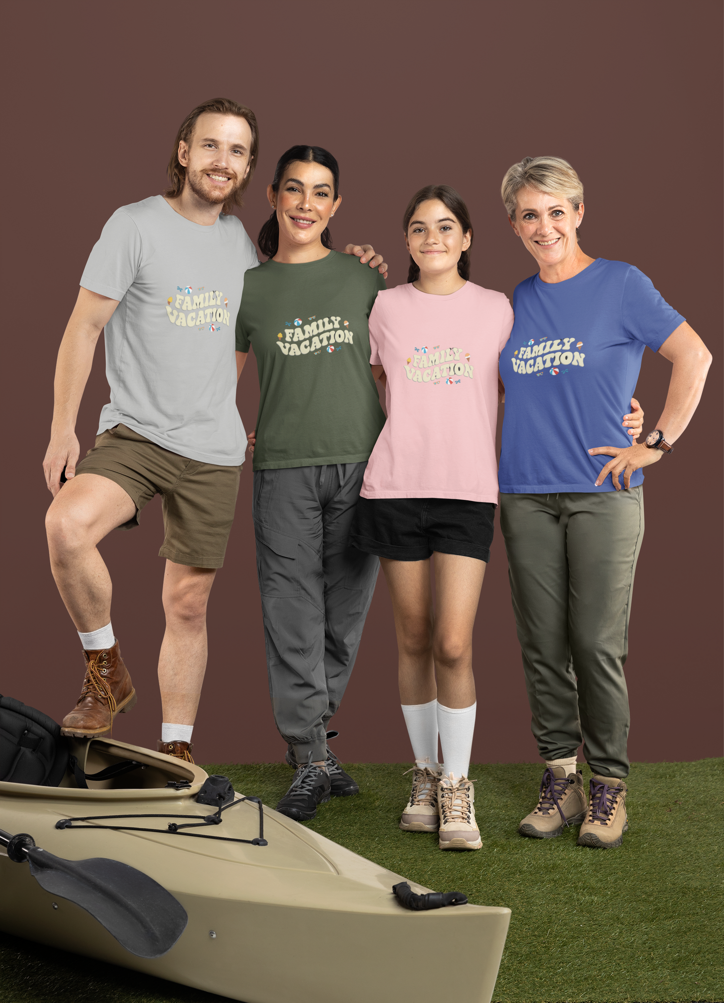 Retro Family Vacation Tee