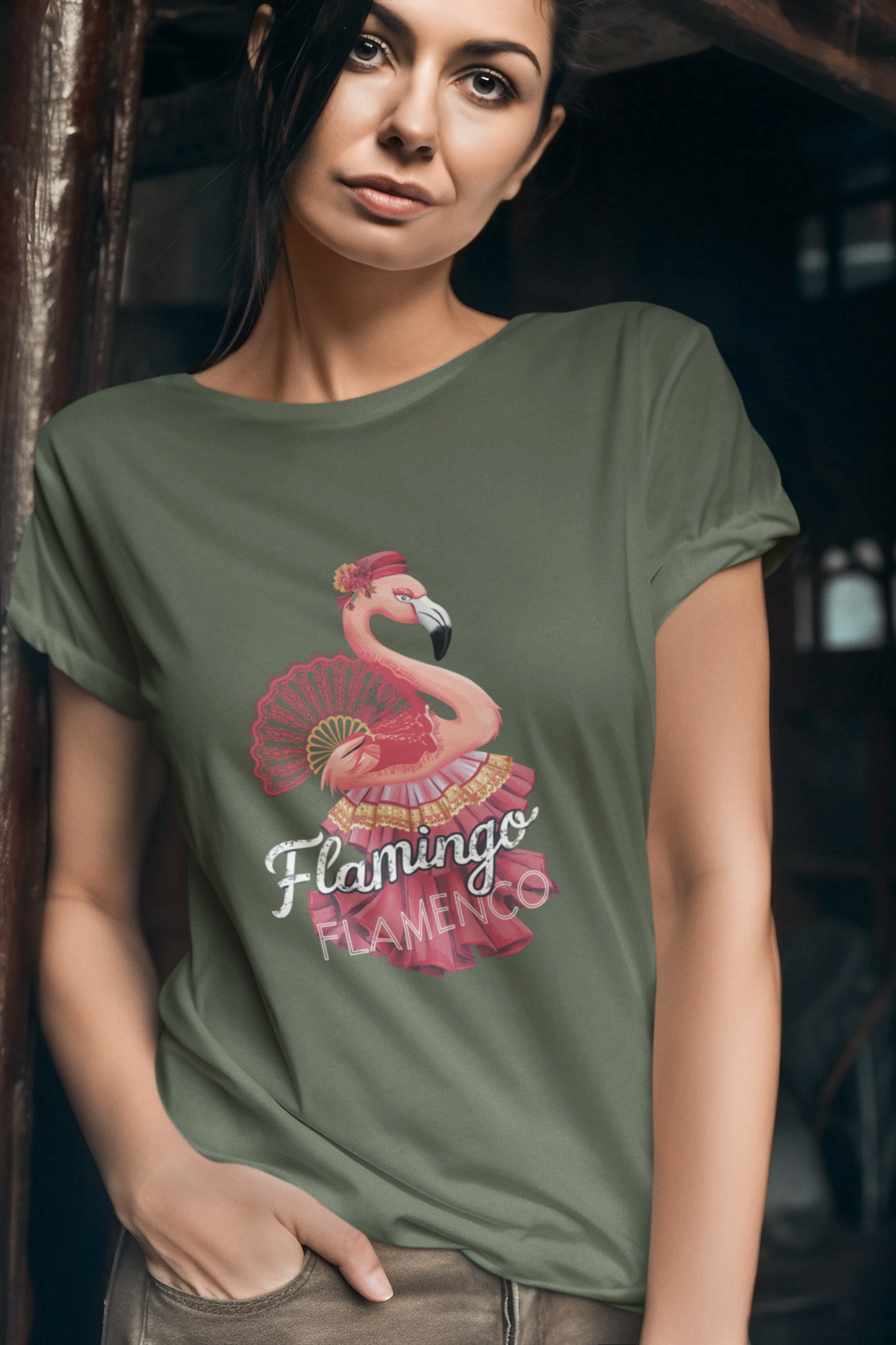 Flamingo Flamenco Tee