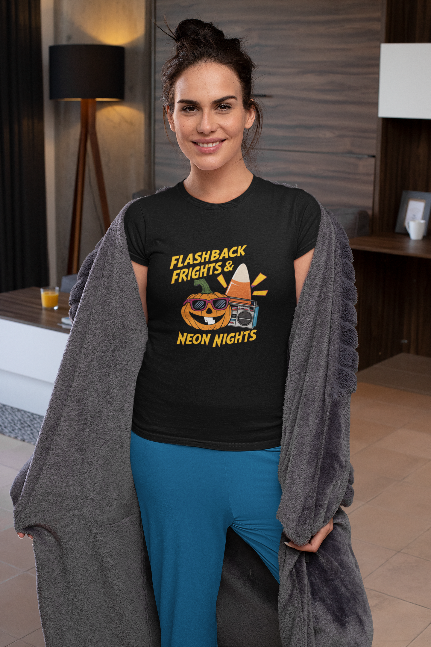 Flashback Frights and Neon Nights Tee