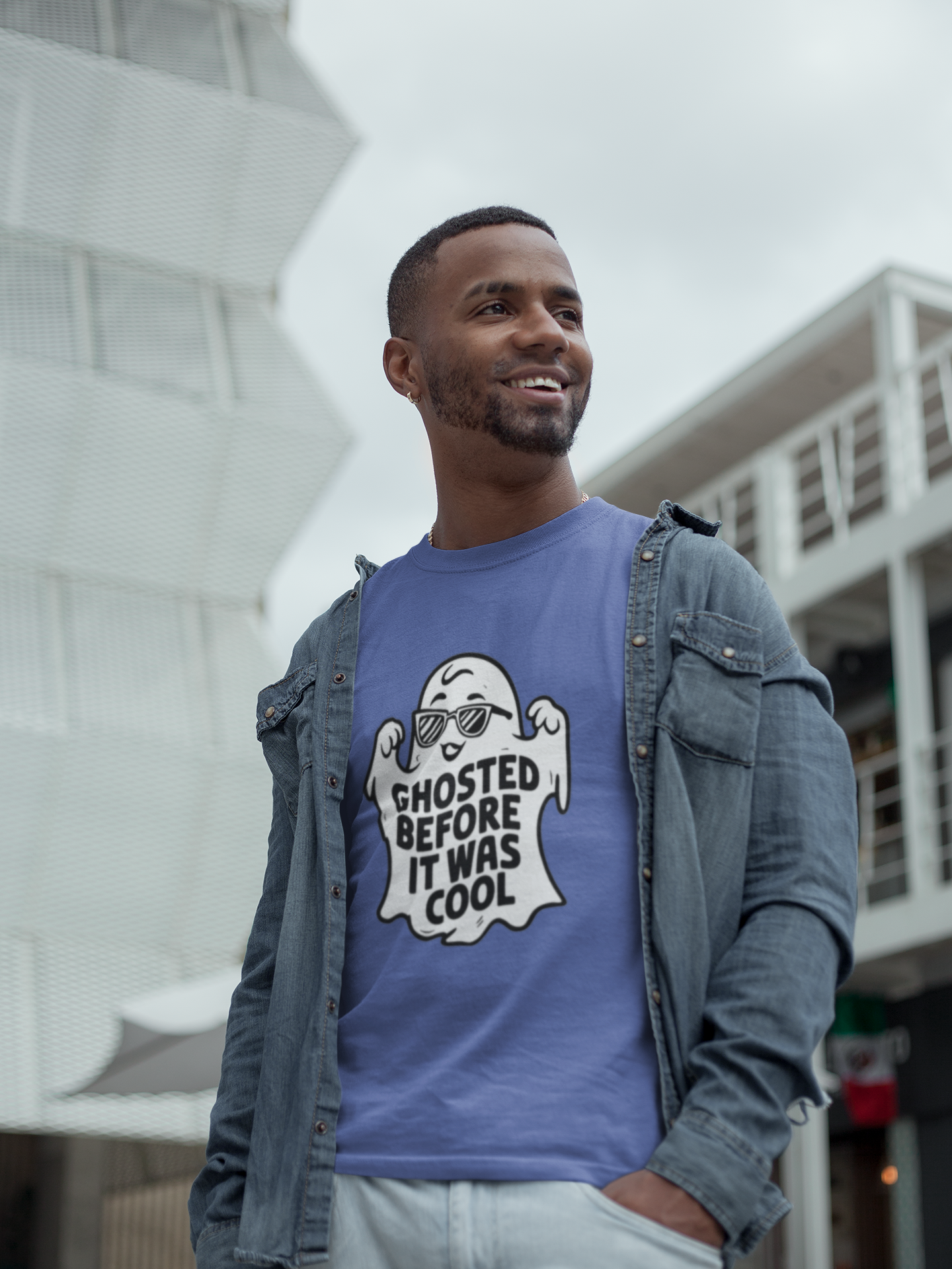 Ghosted Halloween Humor Tee