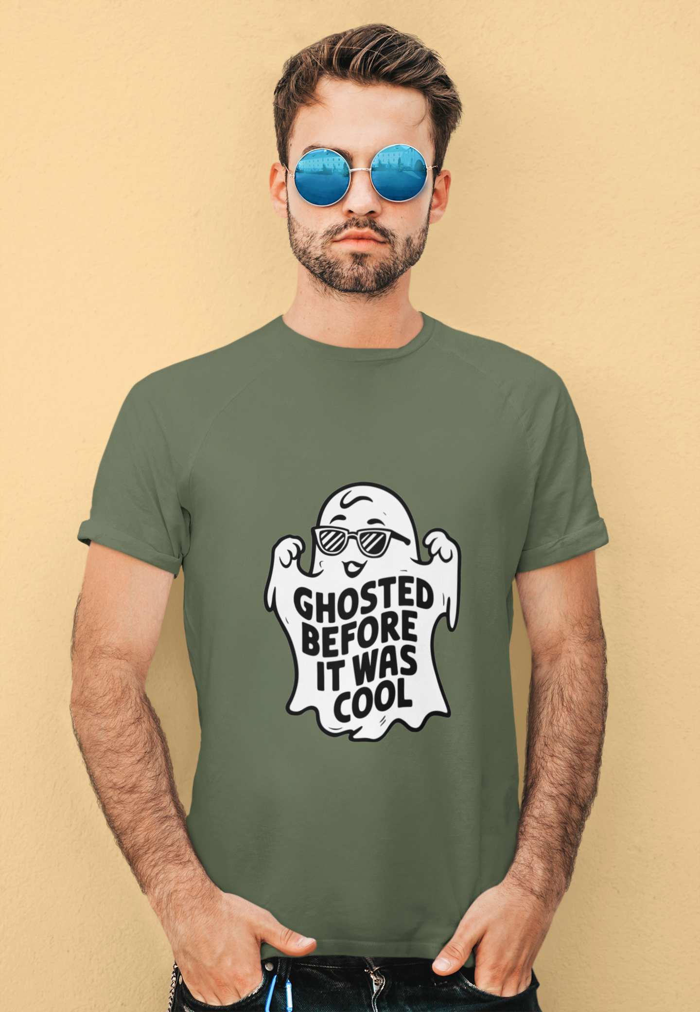 Ghosted Halloween Humor Tee