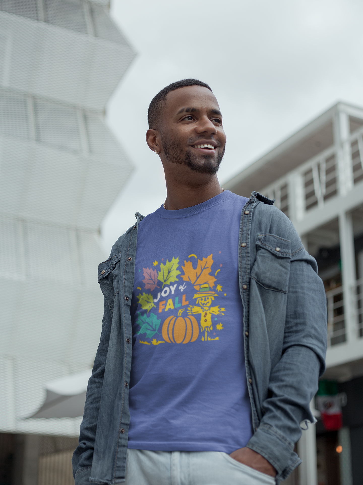 Fall Retro Pop Art Joy of Fall Tee