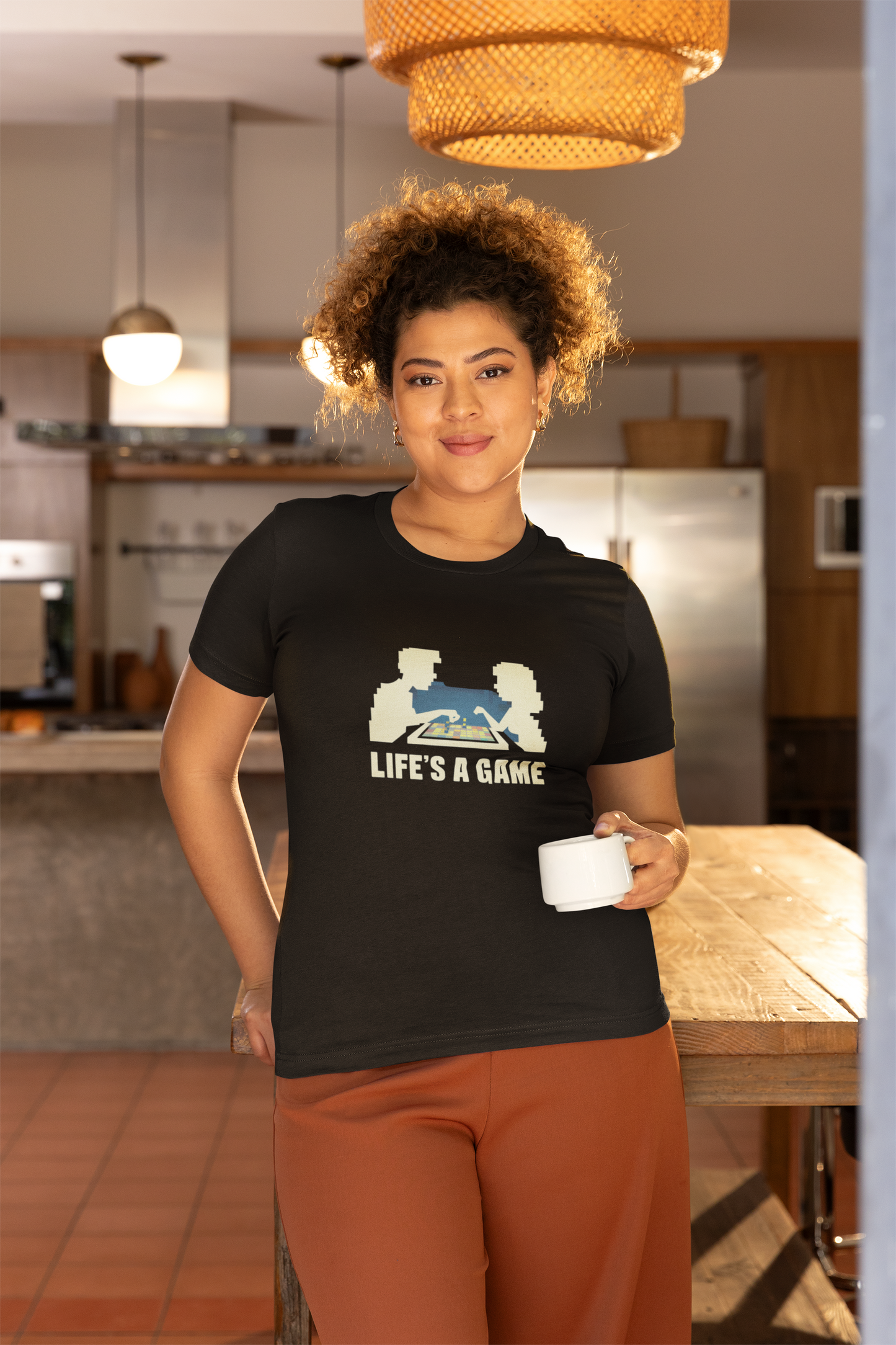 Life's A Game Retro Players Tee