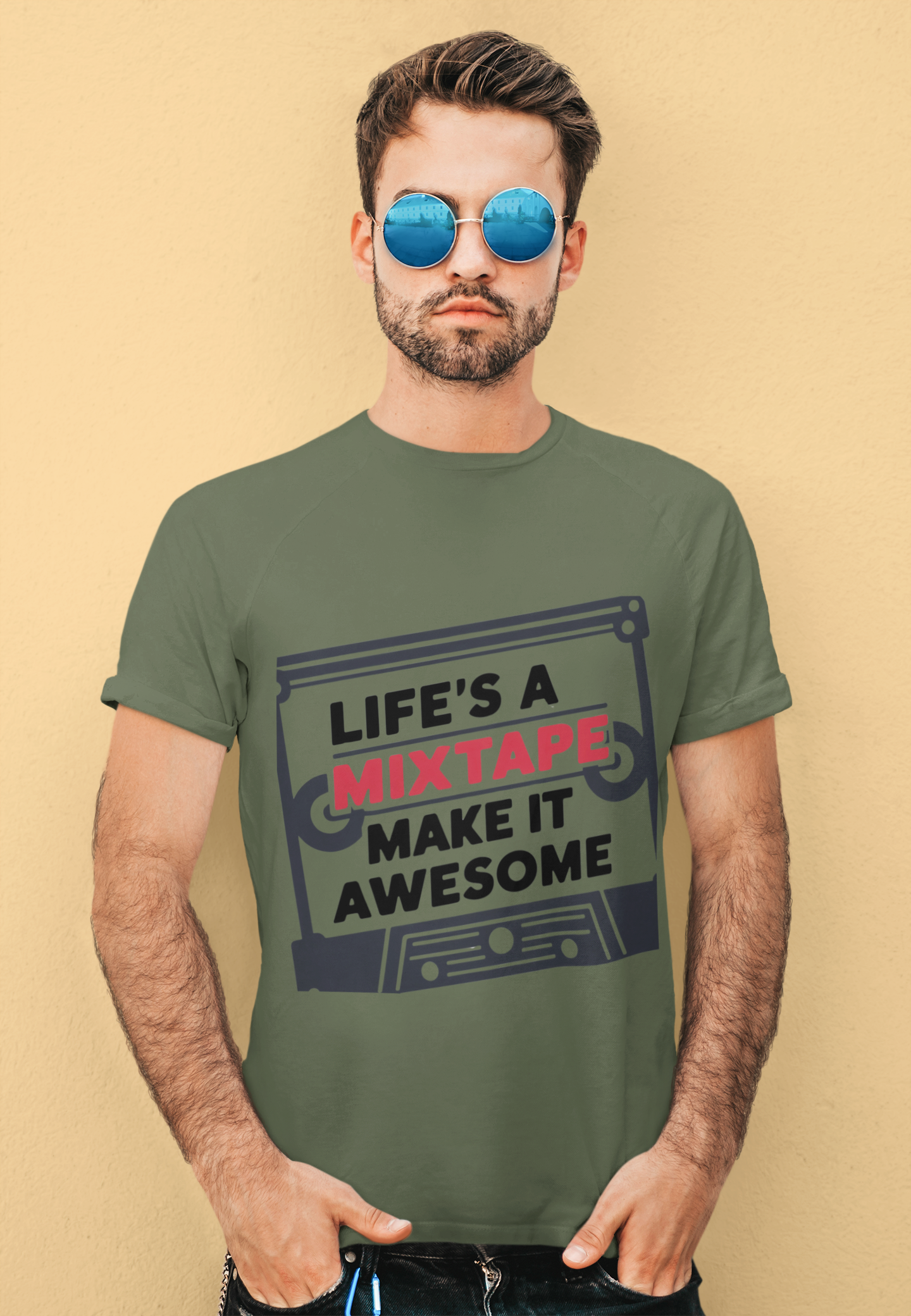 Retro Awesome Mixtape Tee