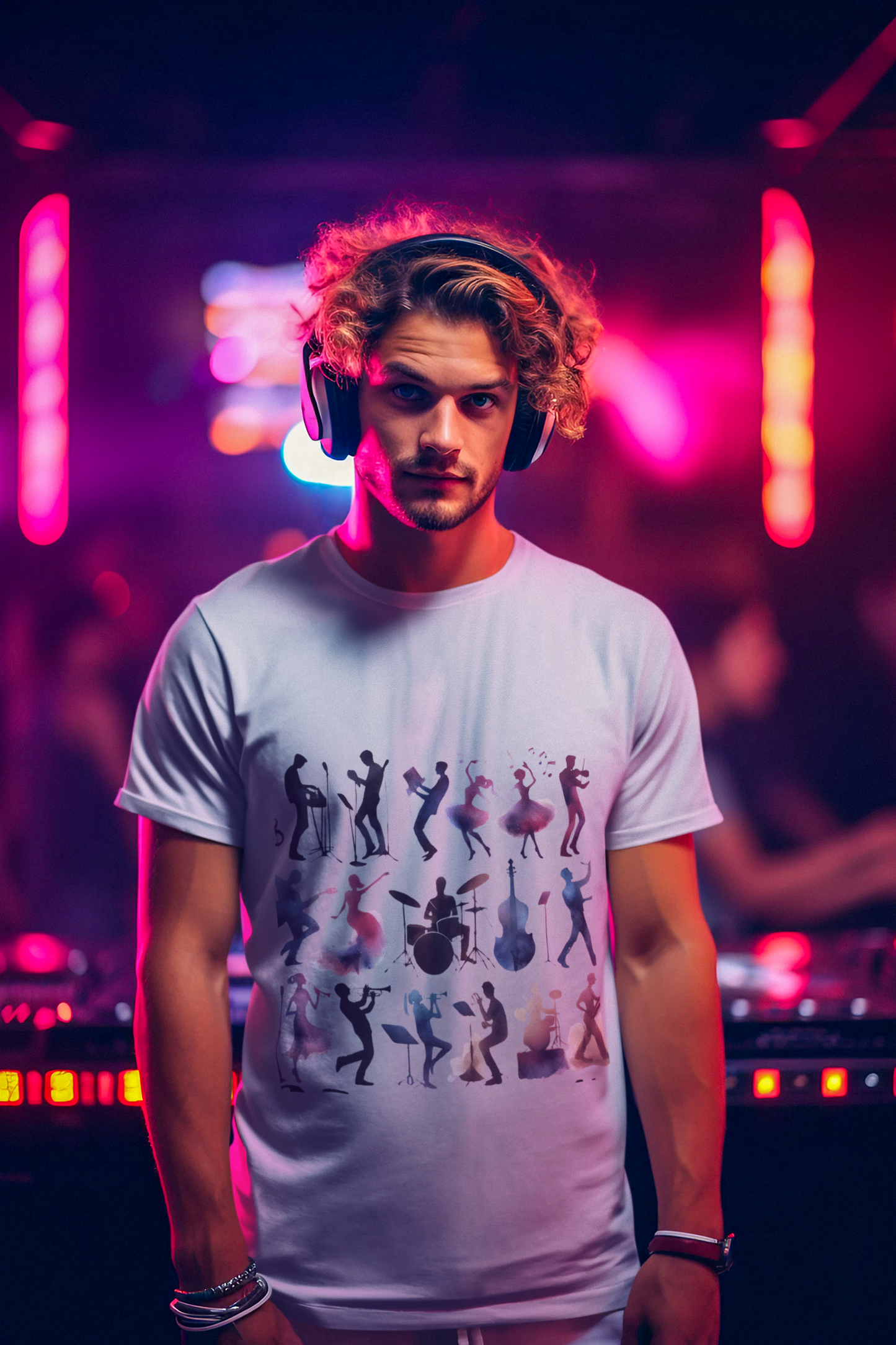 Musicians Silhouette Tee