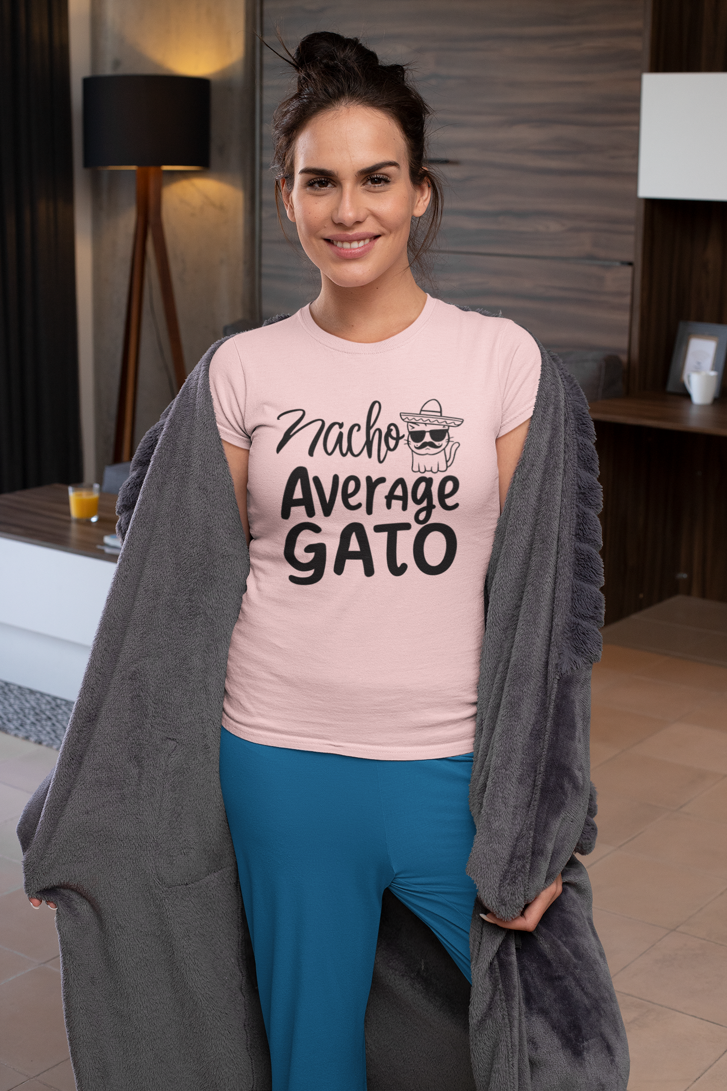 Nacho Average Gato Cat Tee