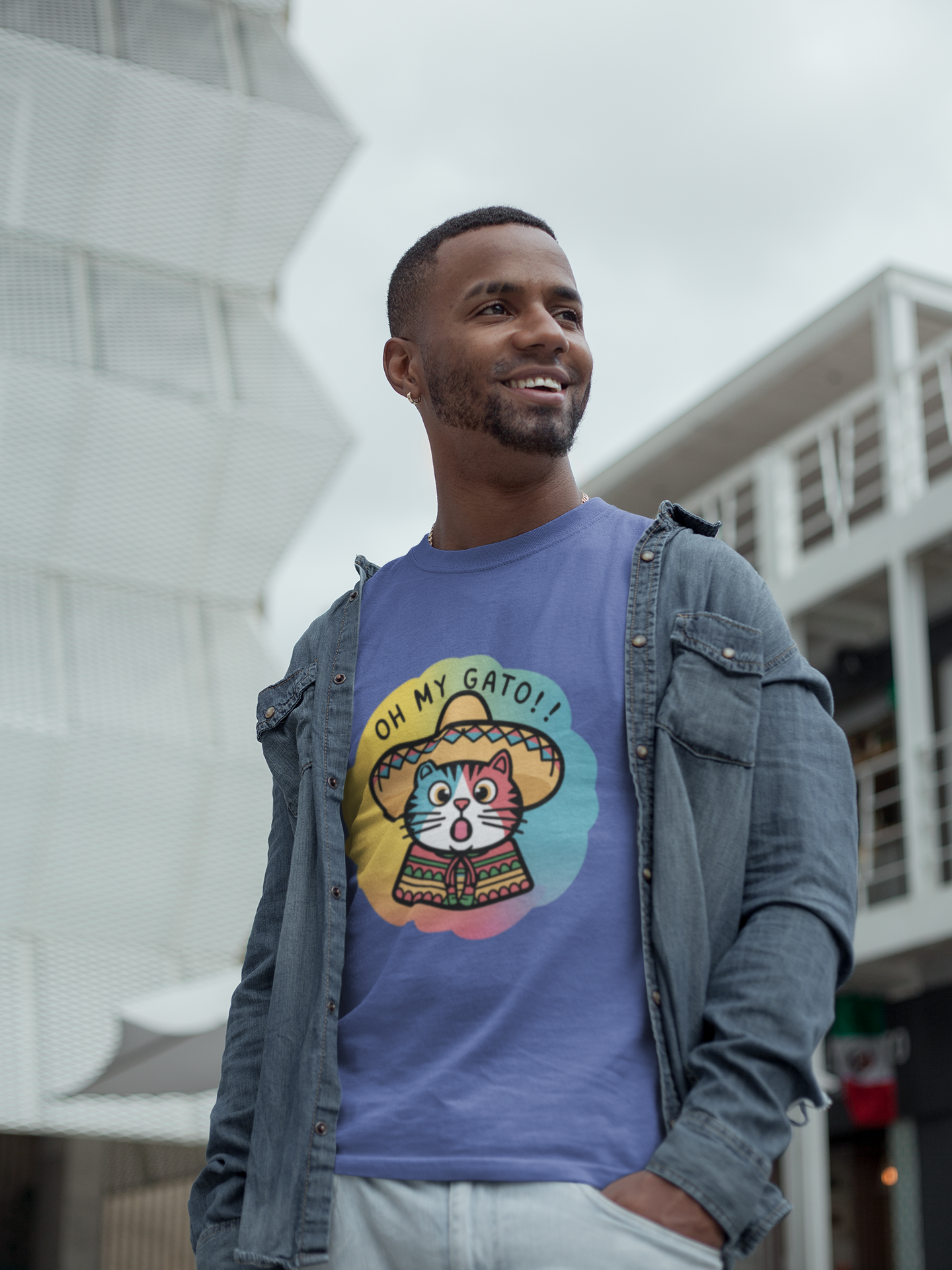 Oh My Gato Cat Tee