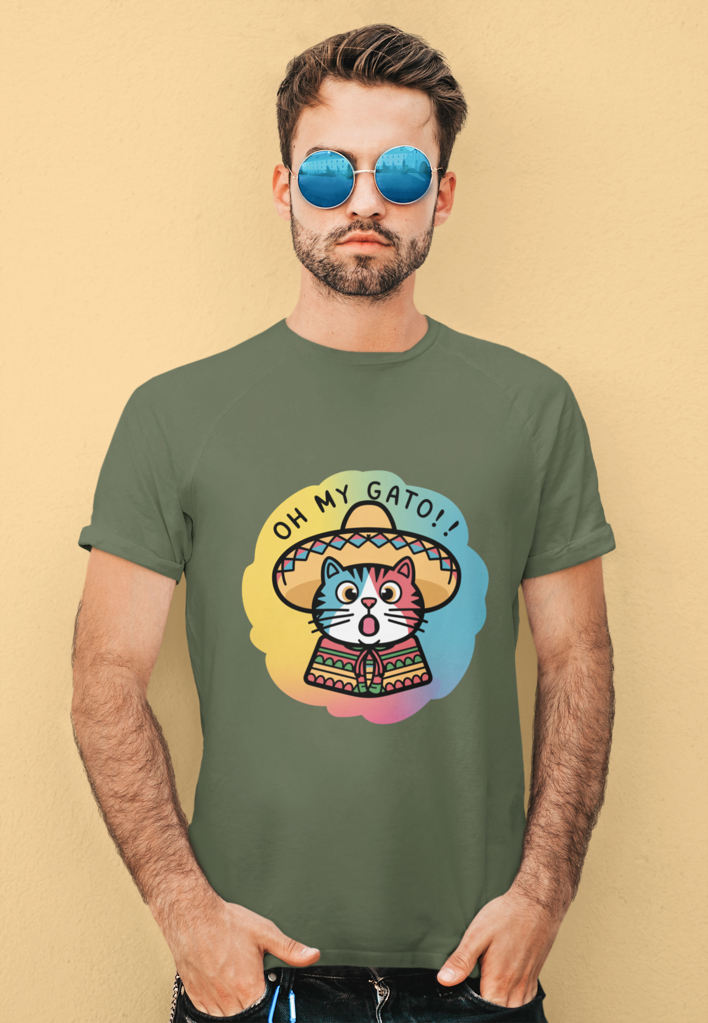 Oh My Gato Cat Tee