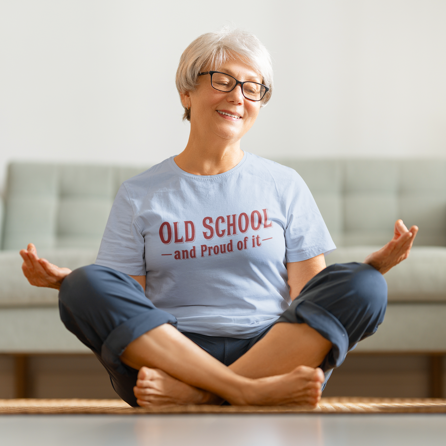 Old School and Proud Of It Retro Tee