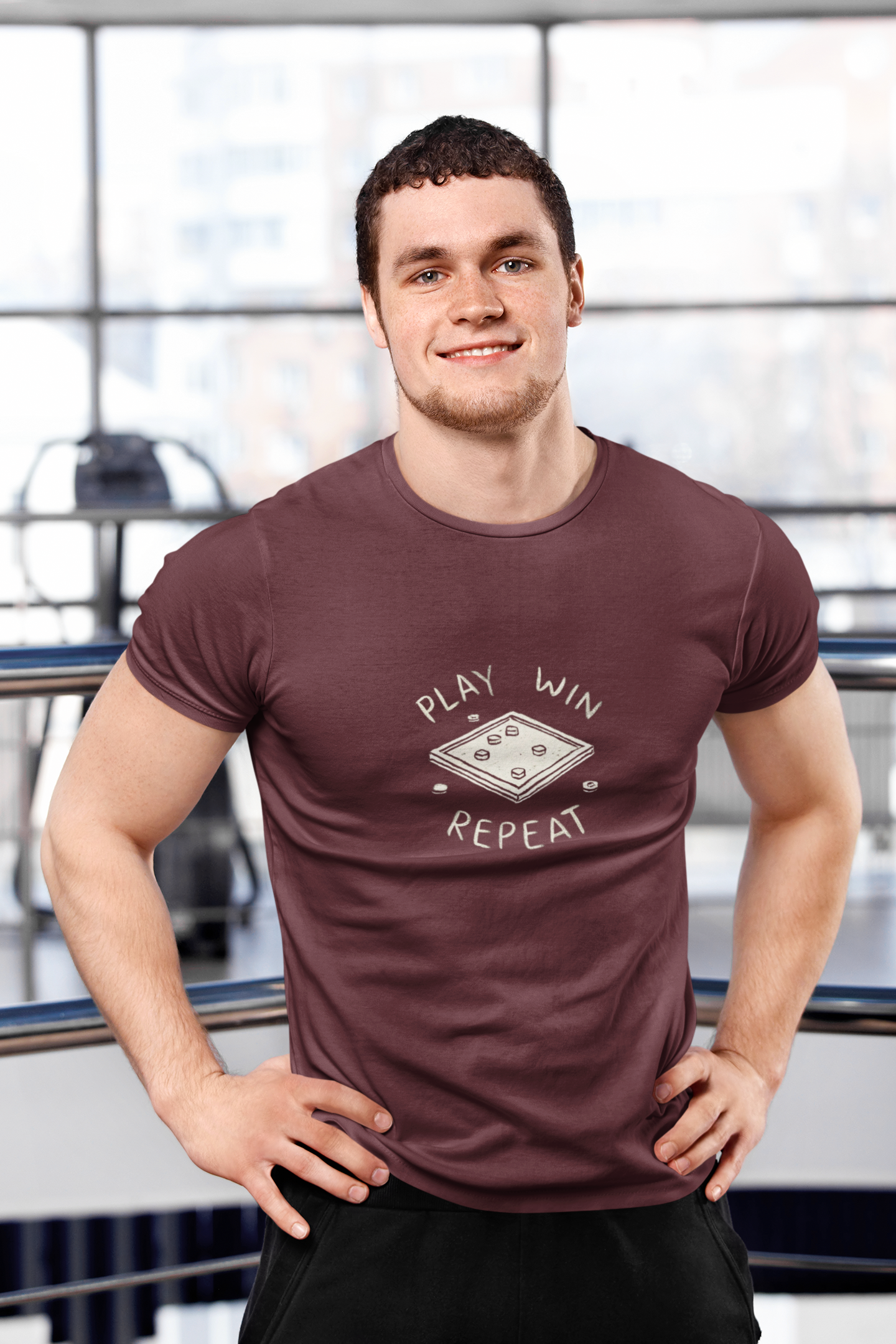 Play Win Repeat Board Games Tee